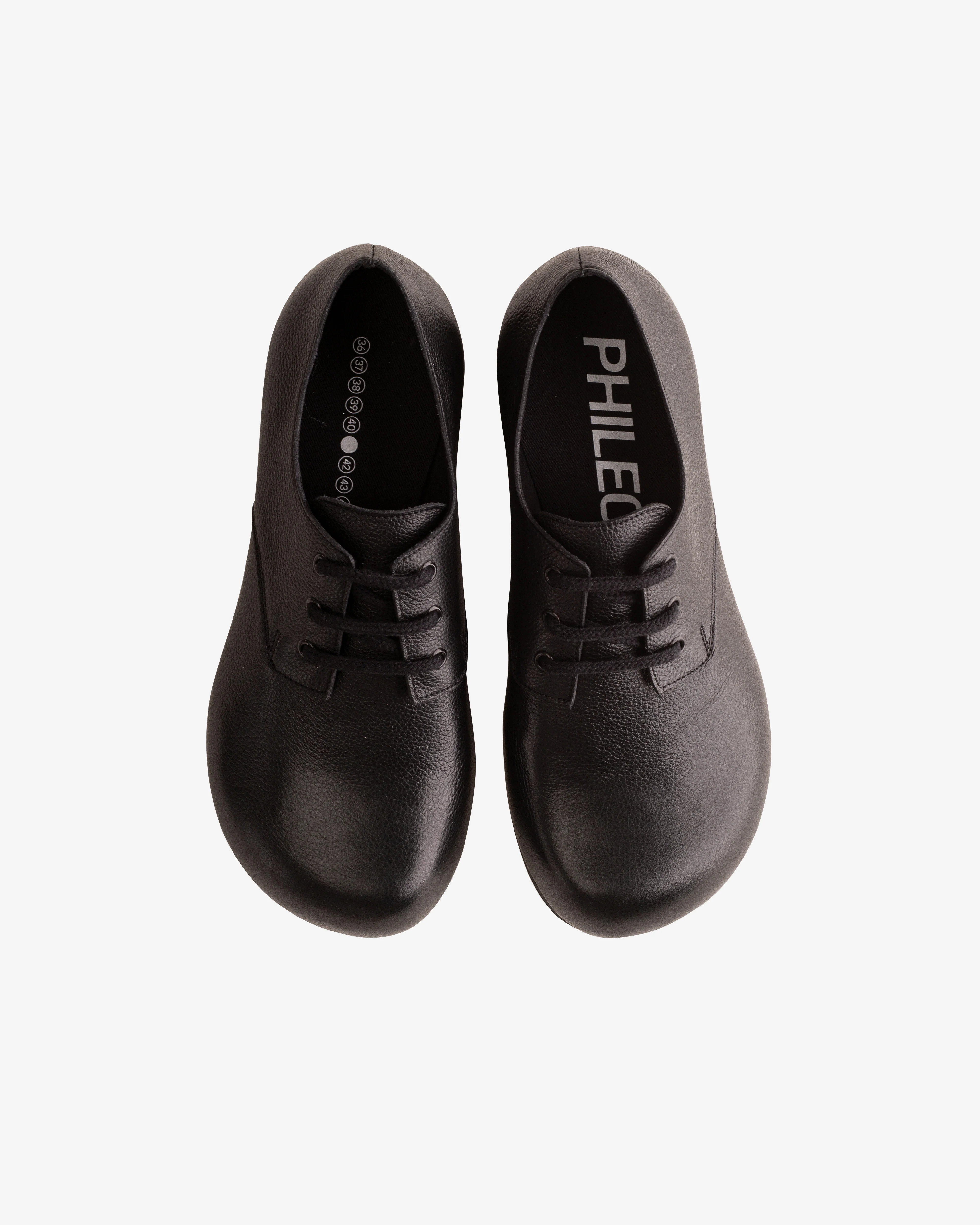 Phileo - Men's 073 Derby - (Black)