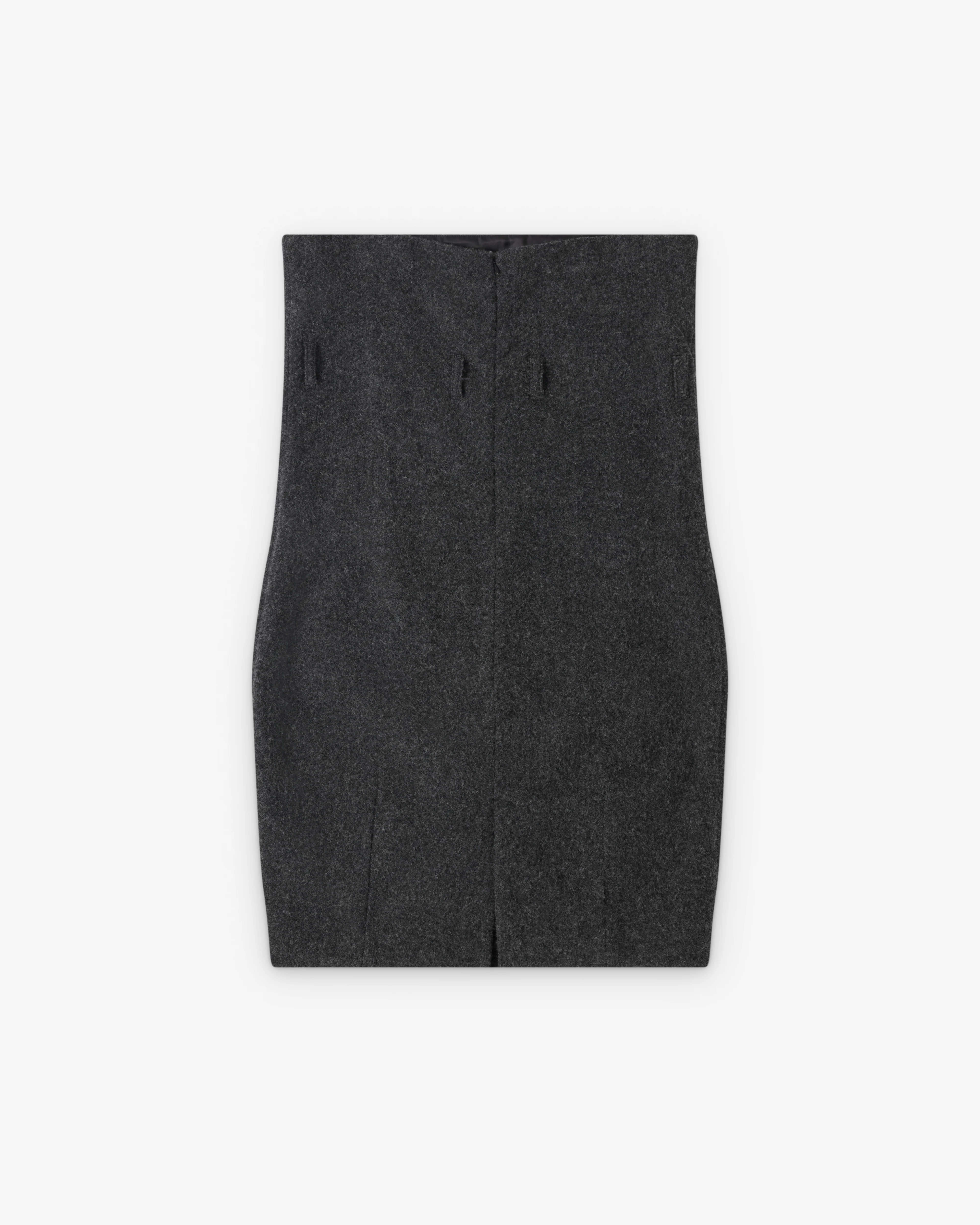 Pillings - Women's Pencil Skirt - (Charcoal Grey)