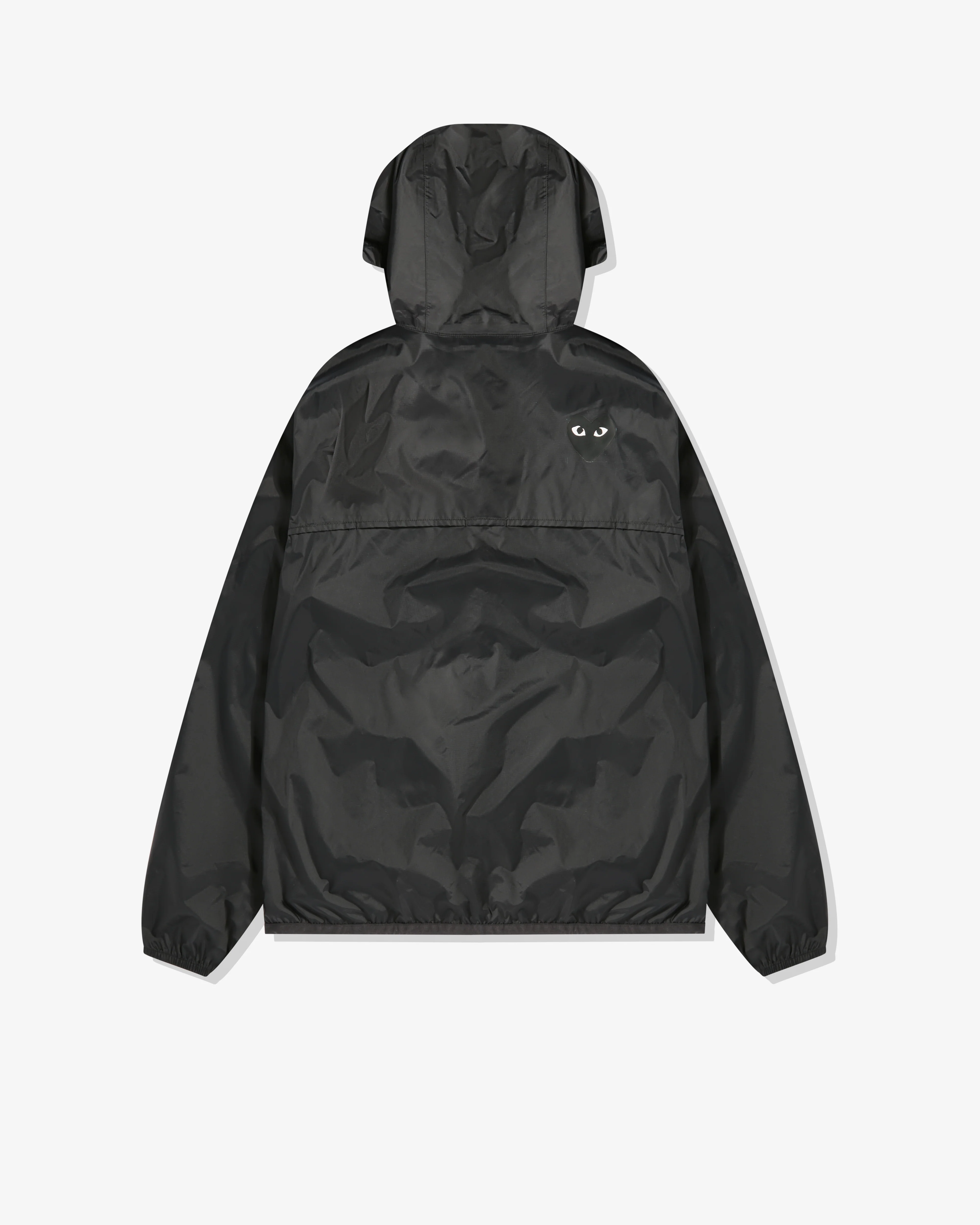 Play Comme des Garçons - K-Way Black Heart Zip Jacket - (Black)