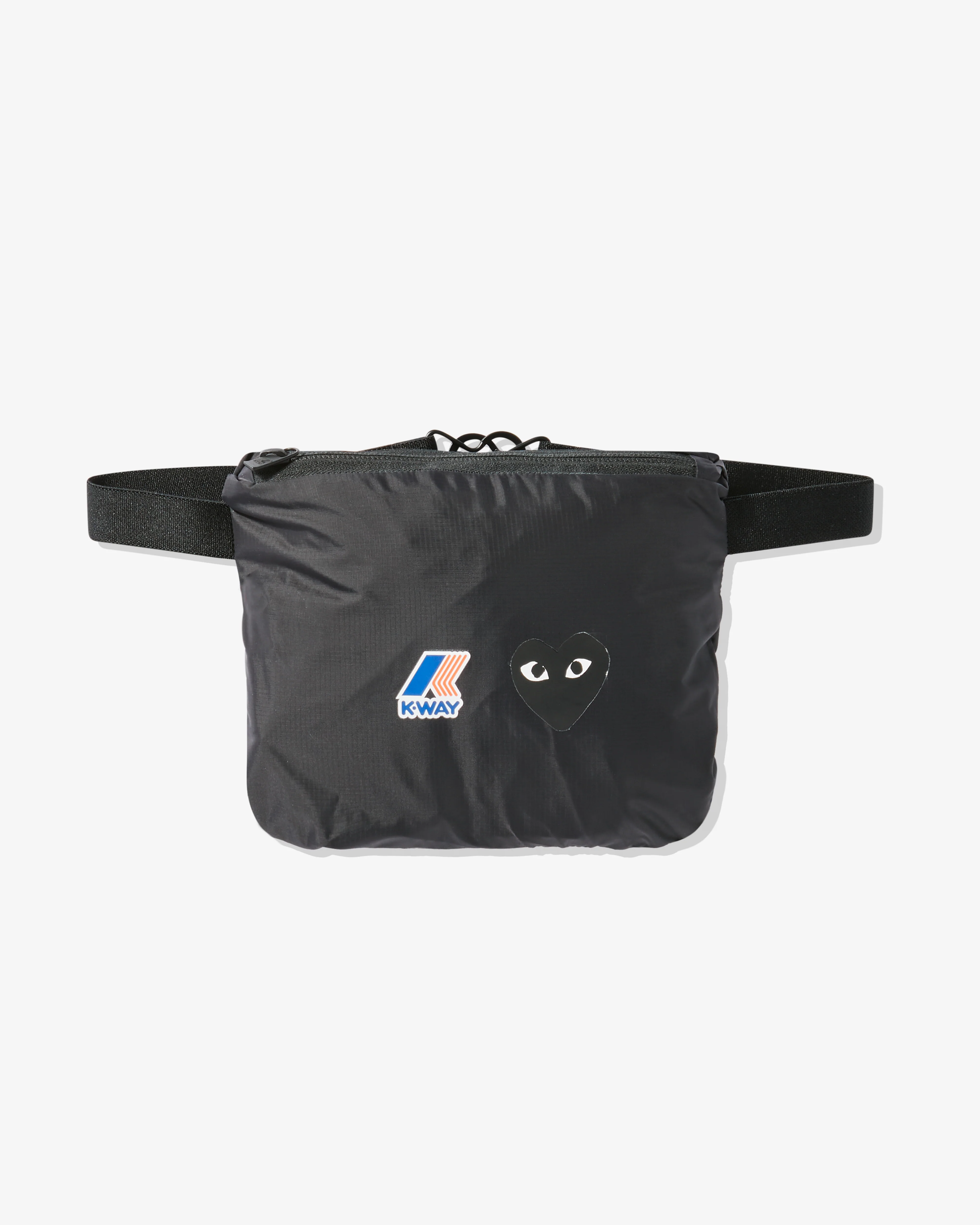 Play Comme des Garçons - K-Way Black Heart Zip Jacket - (Black)