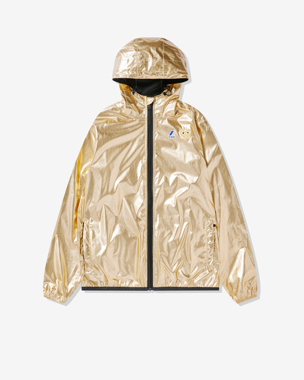 Play - K-Way Gold Heart Zip Jacket - (Gold)