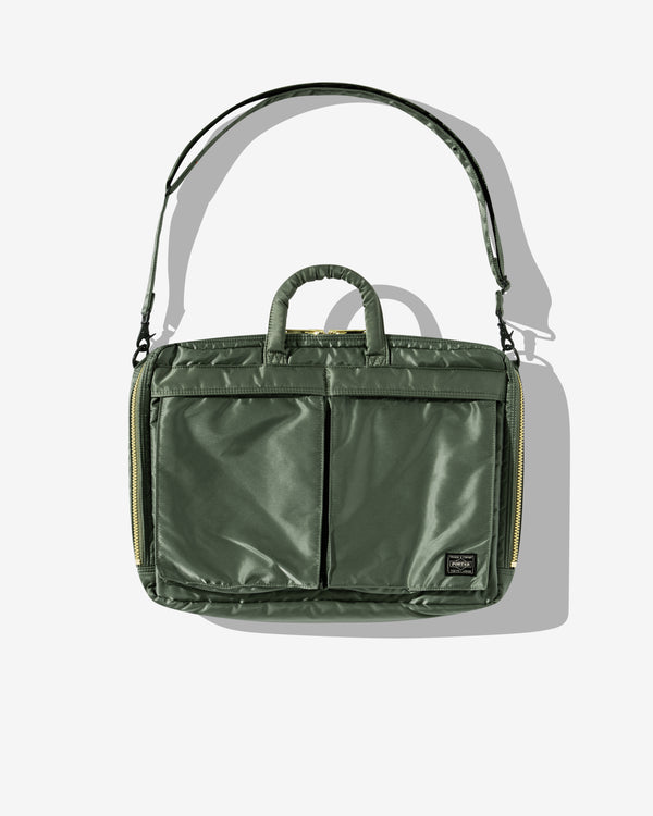 Porter-Yoshida 
Co. - Tanker 2Way Briefcase - (Sage Green)