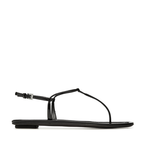 Prada - Women
s Patent Leather Thong Sandals - (Black)