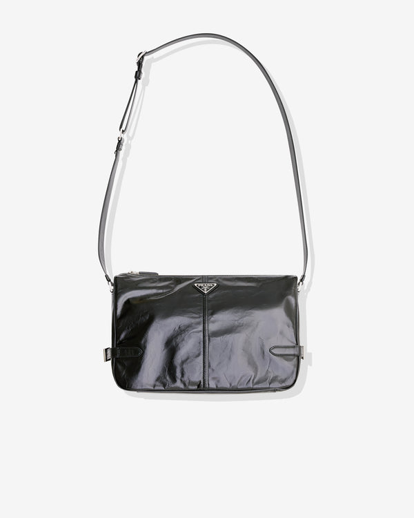 Prada - Men
s Leather Shoulder Bag - (Black)