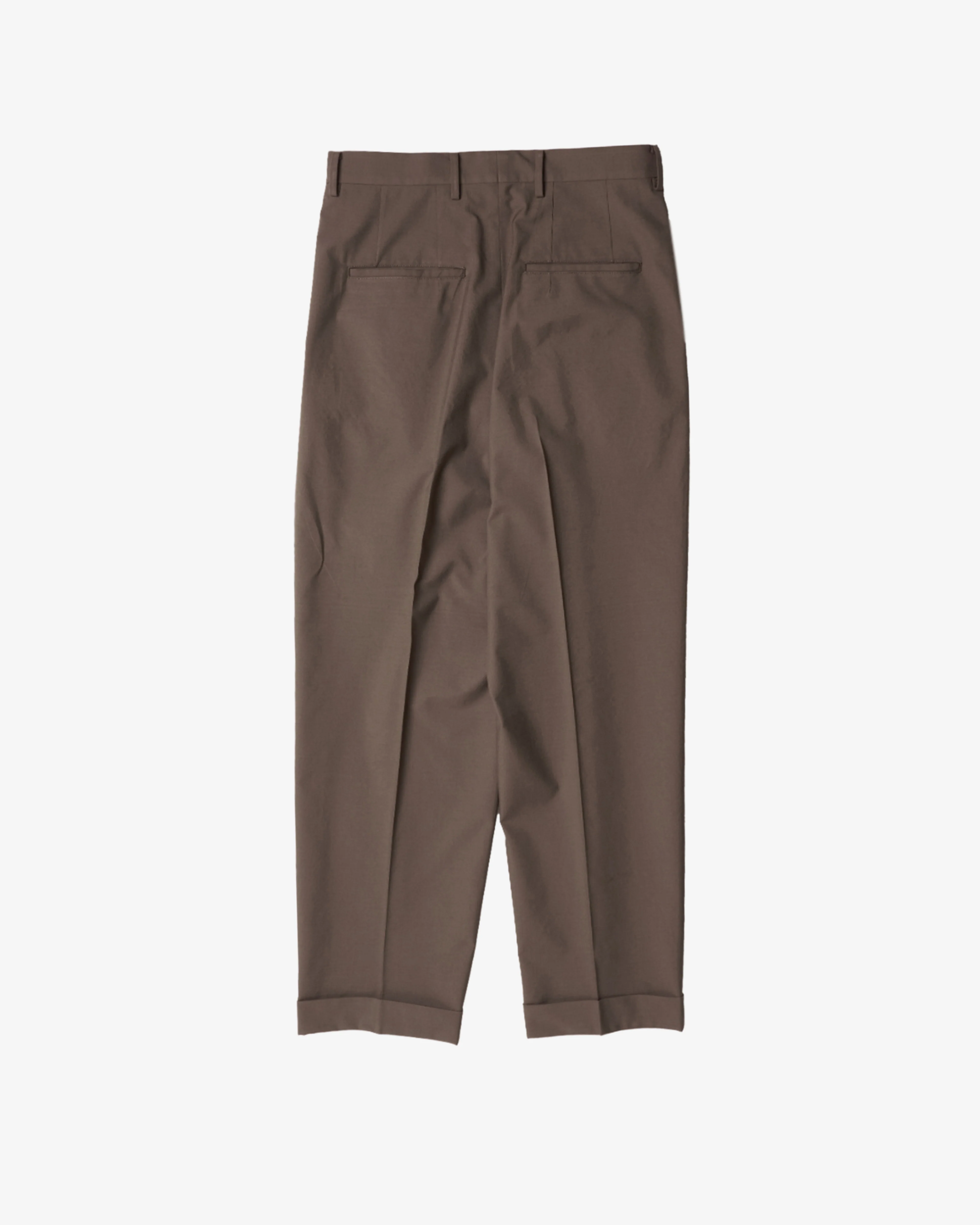 Doublet - Men's High Waist Air Yarn Trousers - (Brown)