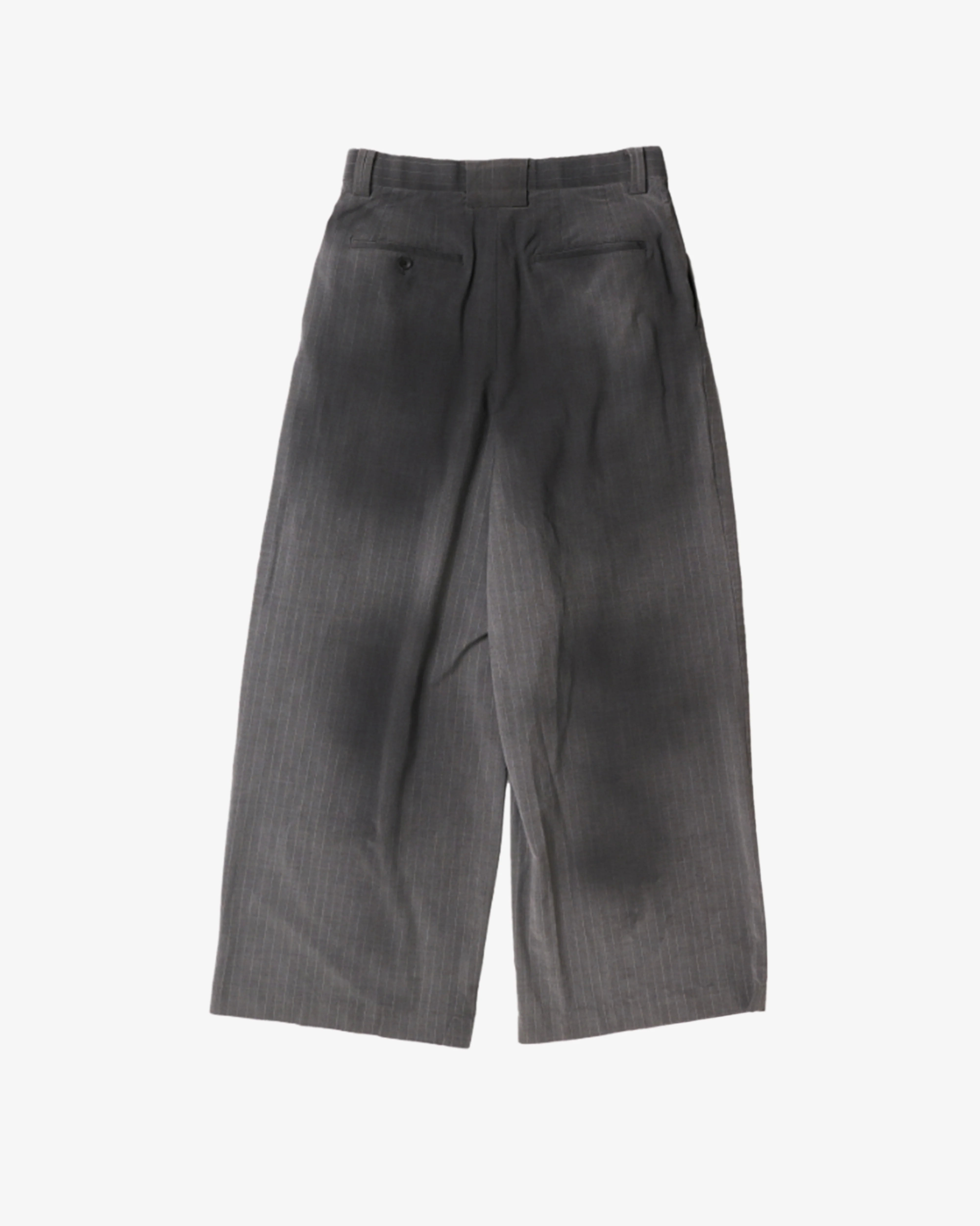 Doublet - Men's Smog Air Stained Trousers - (Grey)