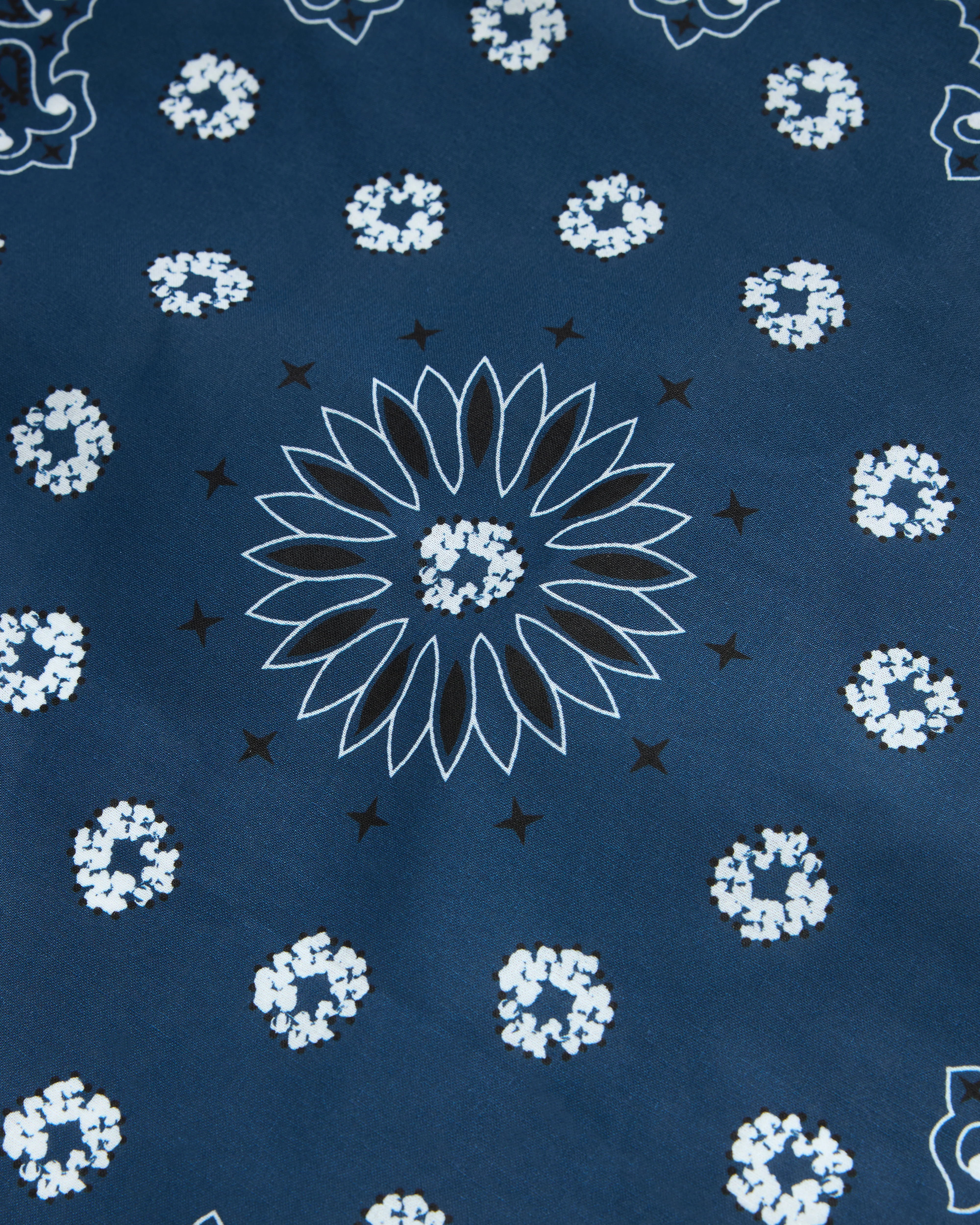 Denim Tears - Men's Paisley Bandana - (Navy)