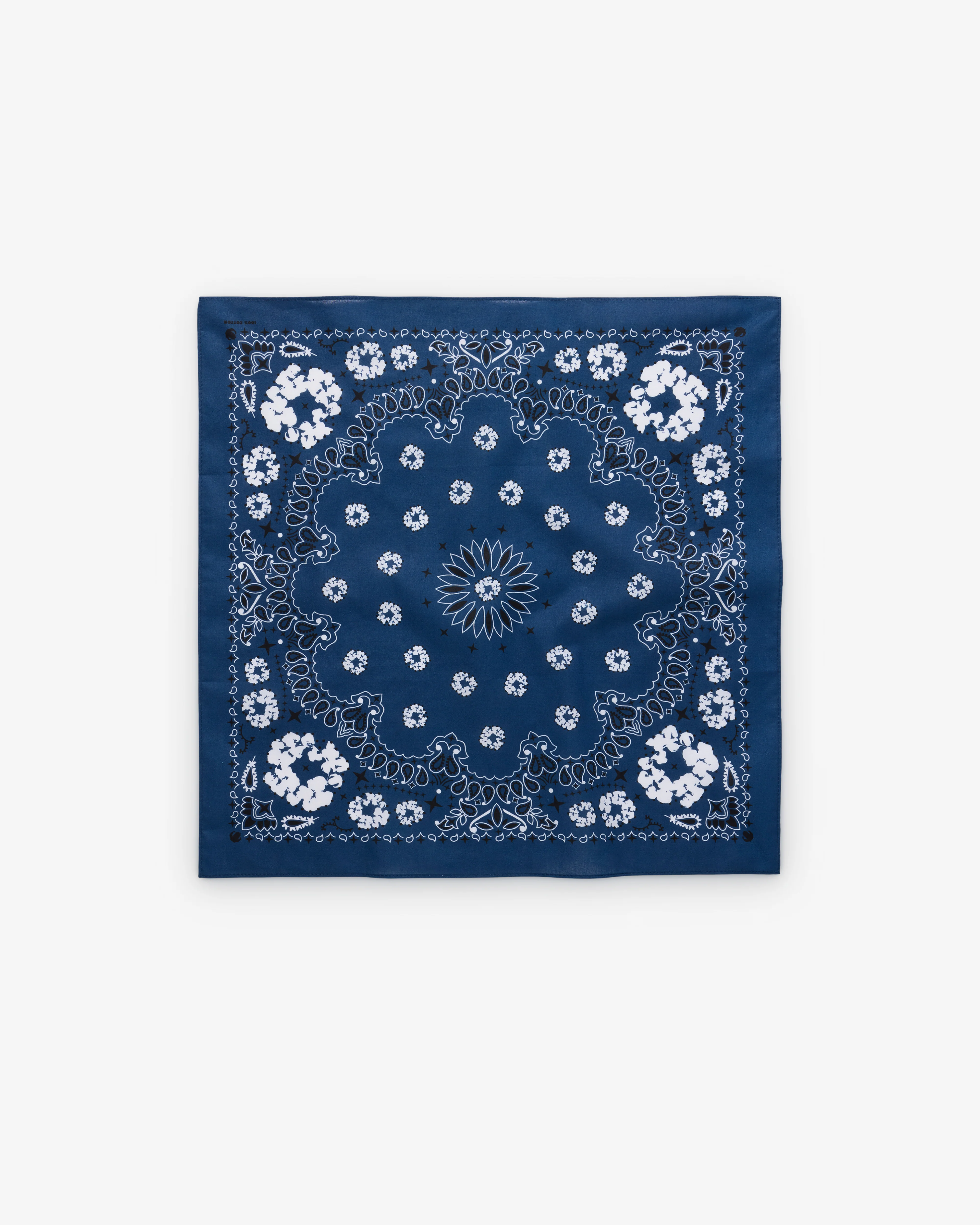 Denim Tears - Men's Paisley Bandana - (Navy)