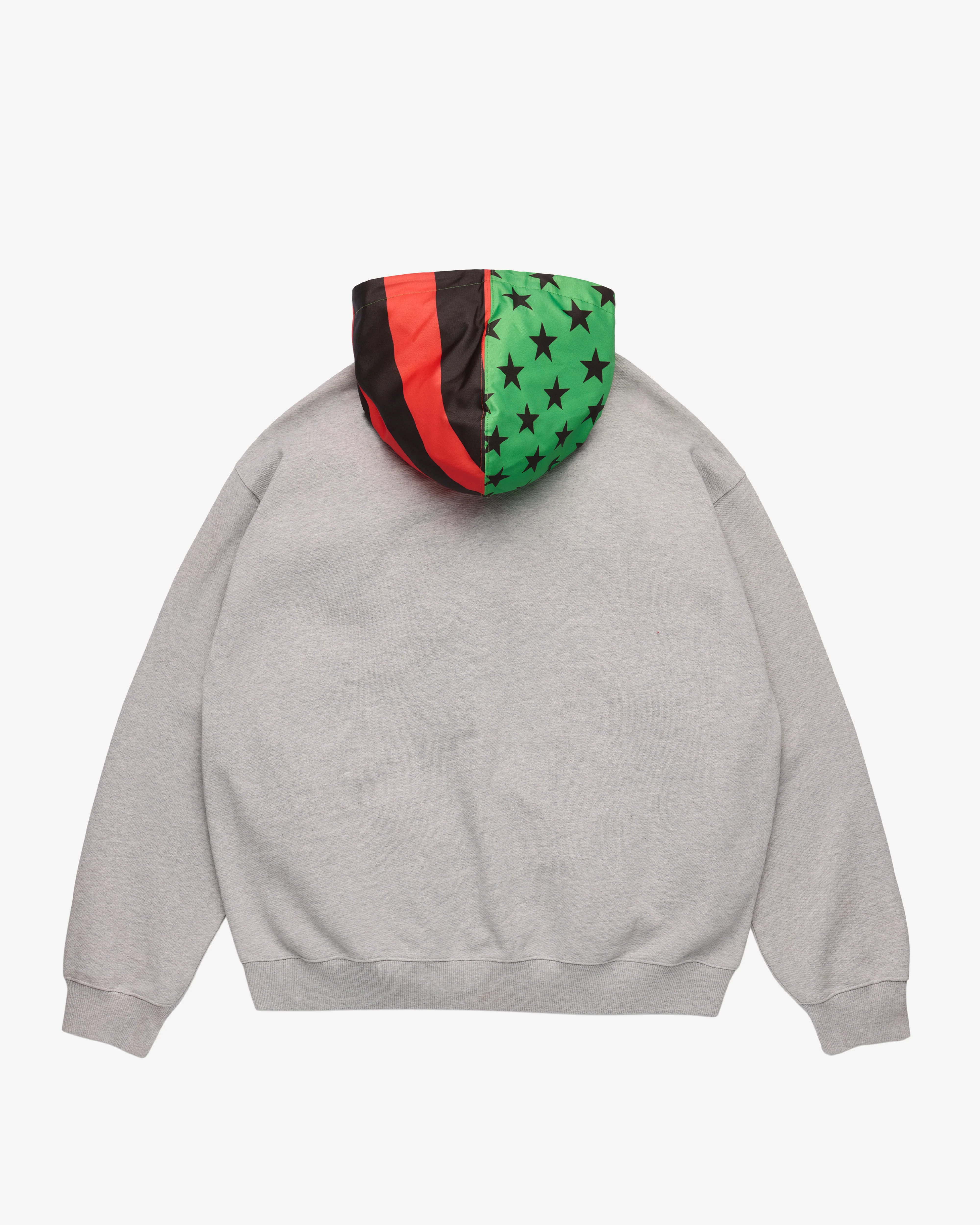 Denim Tears - Men's Pan African Flag Zip Hoodie - (Grey)