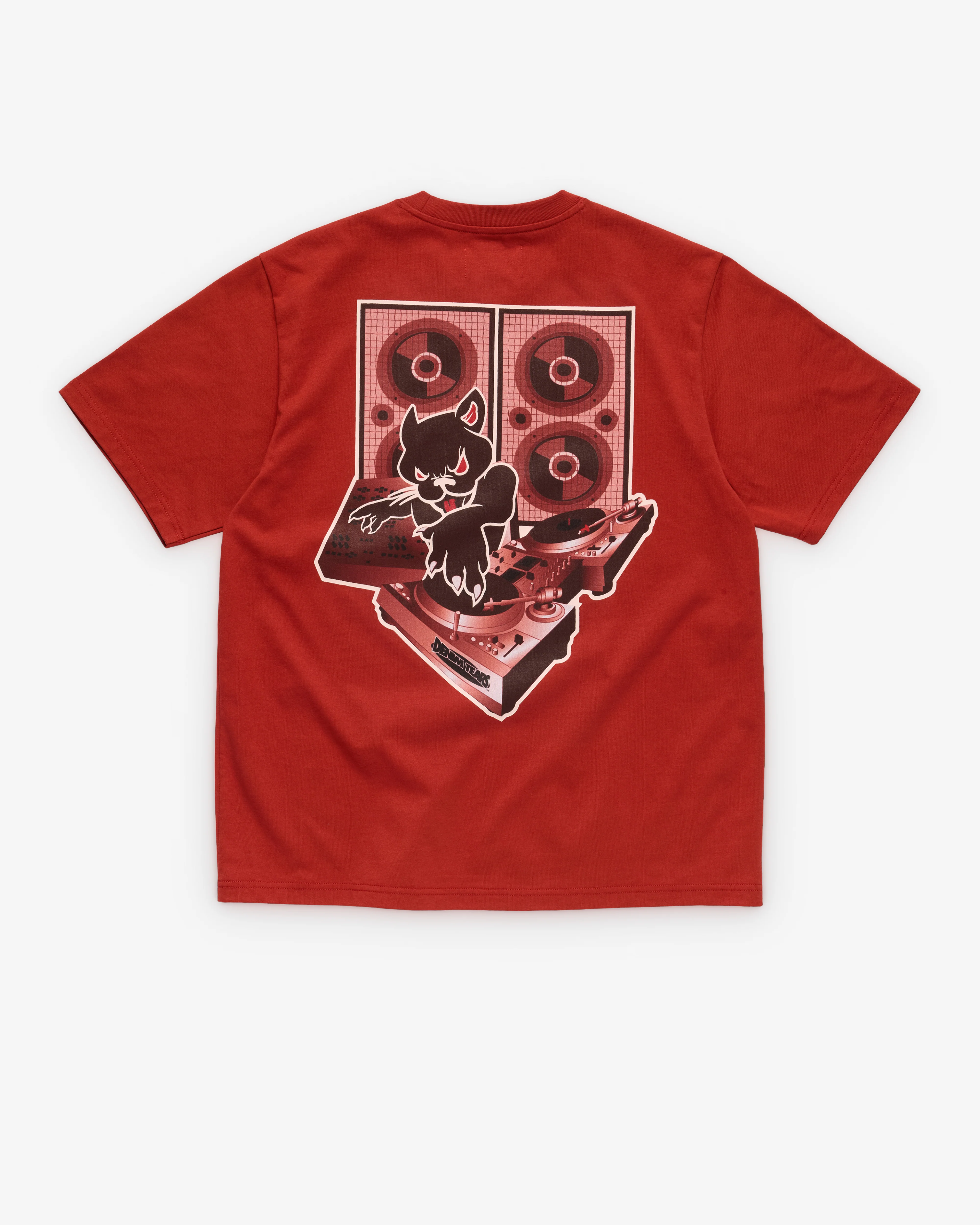 Denim Tears - Men's Panther DJ T-Shirt - (Red)