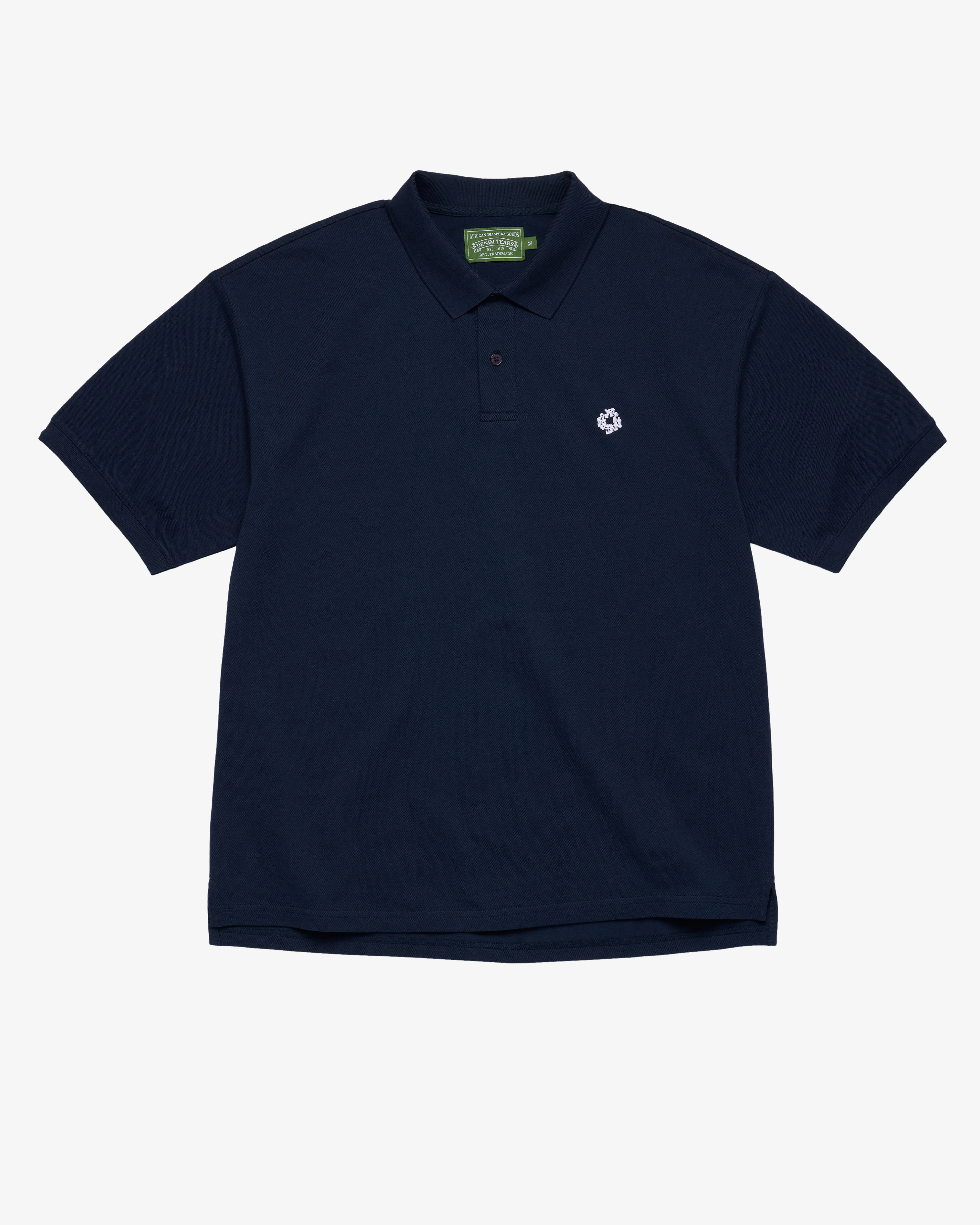 Denim Tears - Men's Peace Wreath Polo - (Navy)