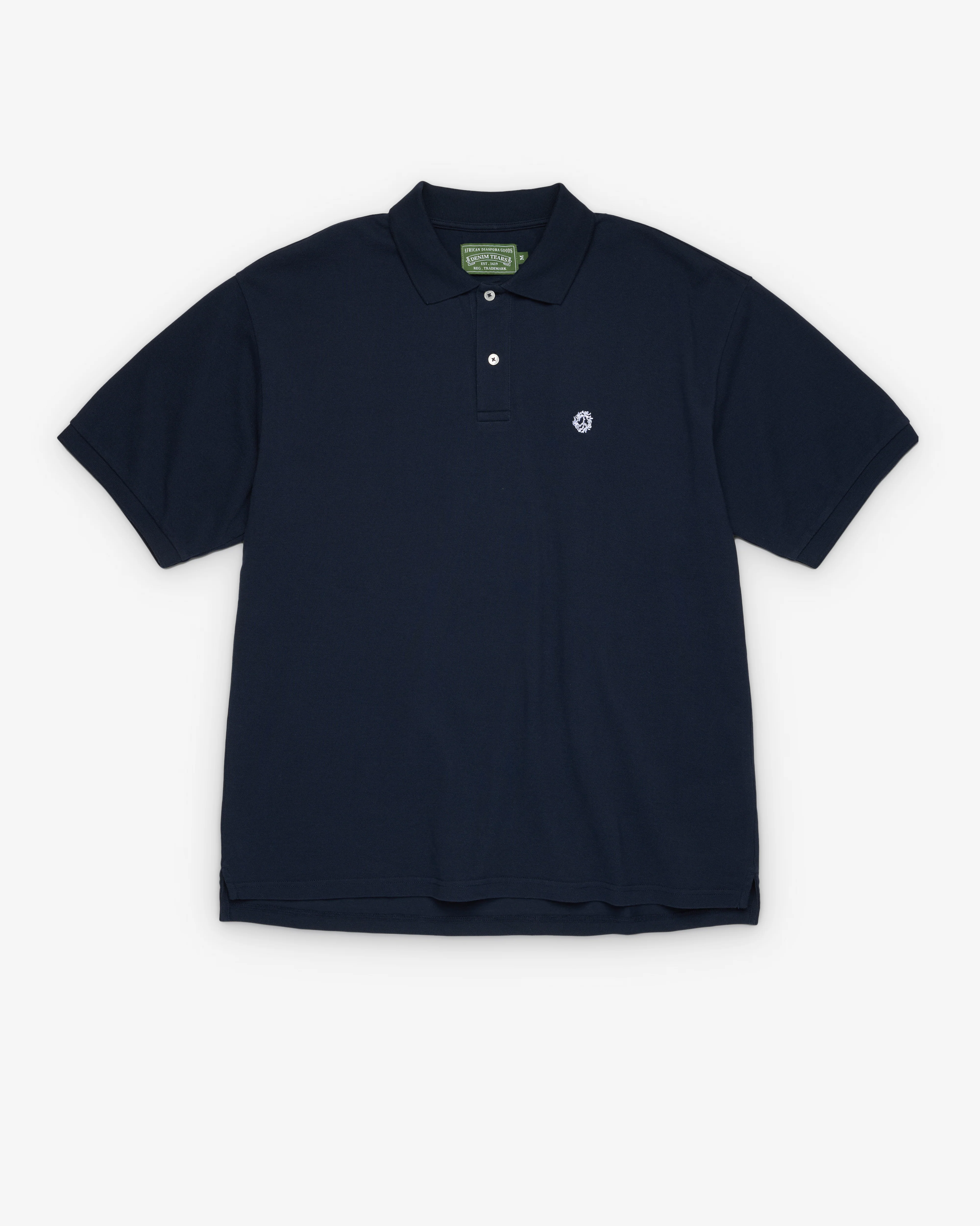 Denim Tears - Men's Peace Wreath Polo - (Navy)