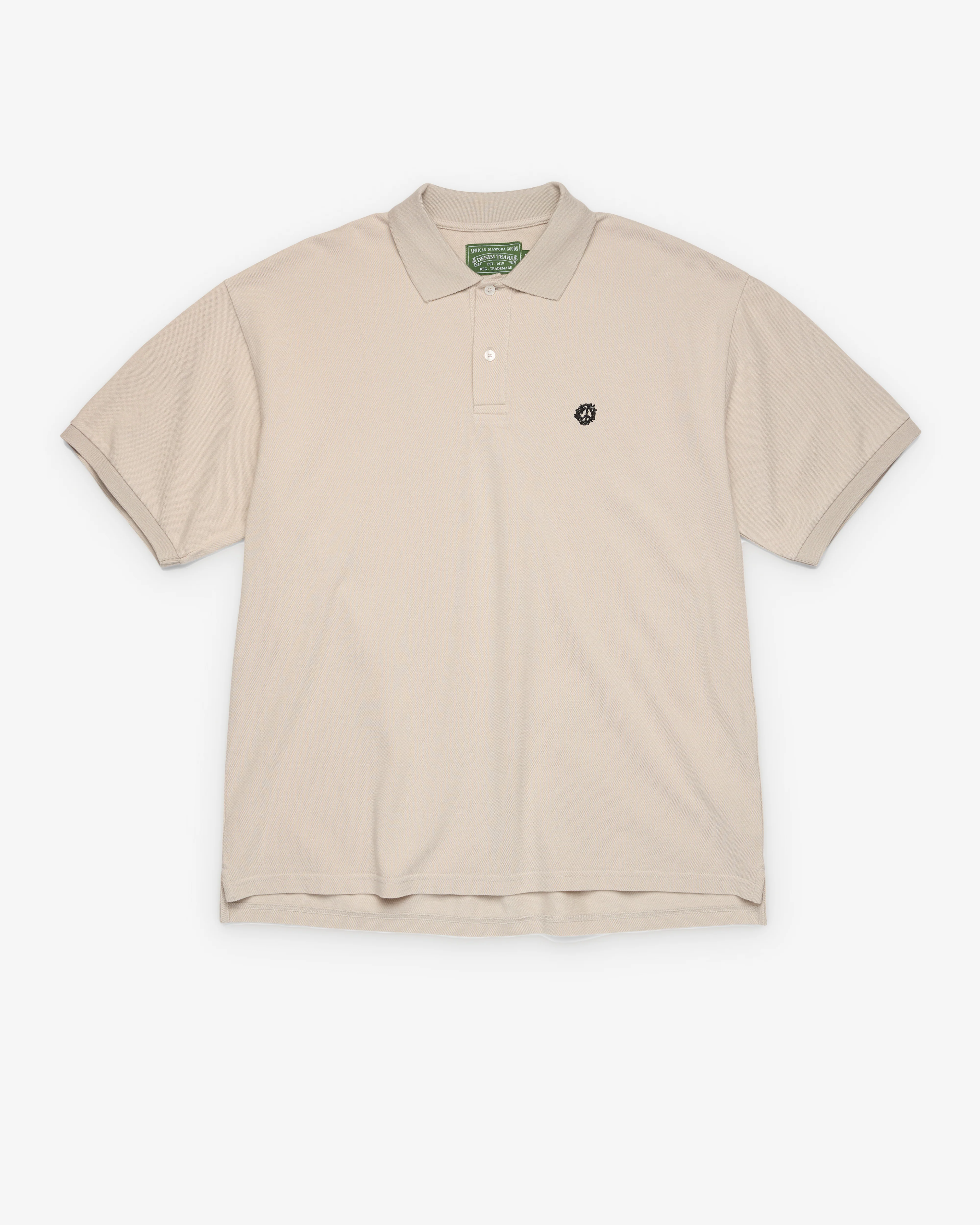Denim Tears - Men's Peace Wreath Polo - (Cream)