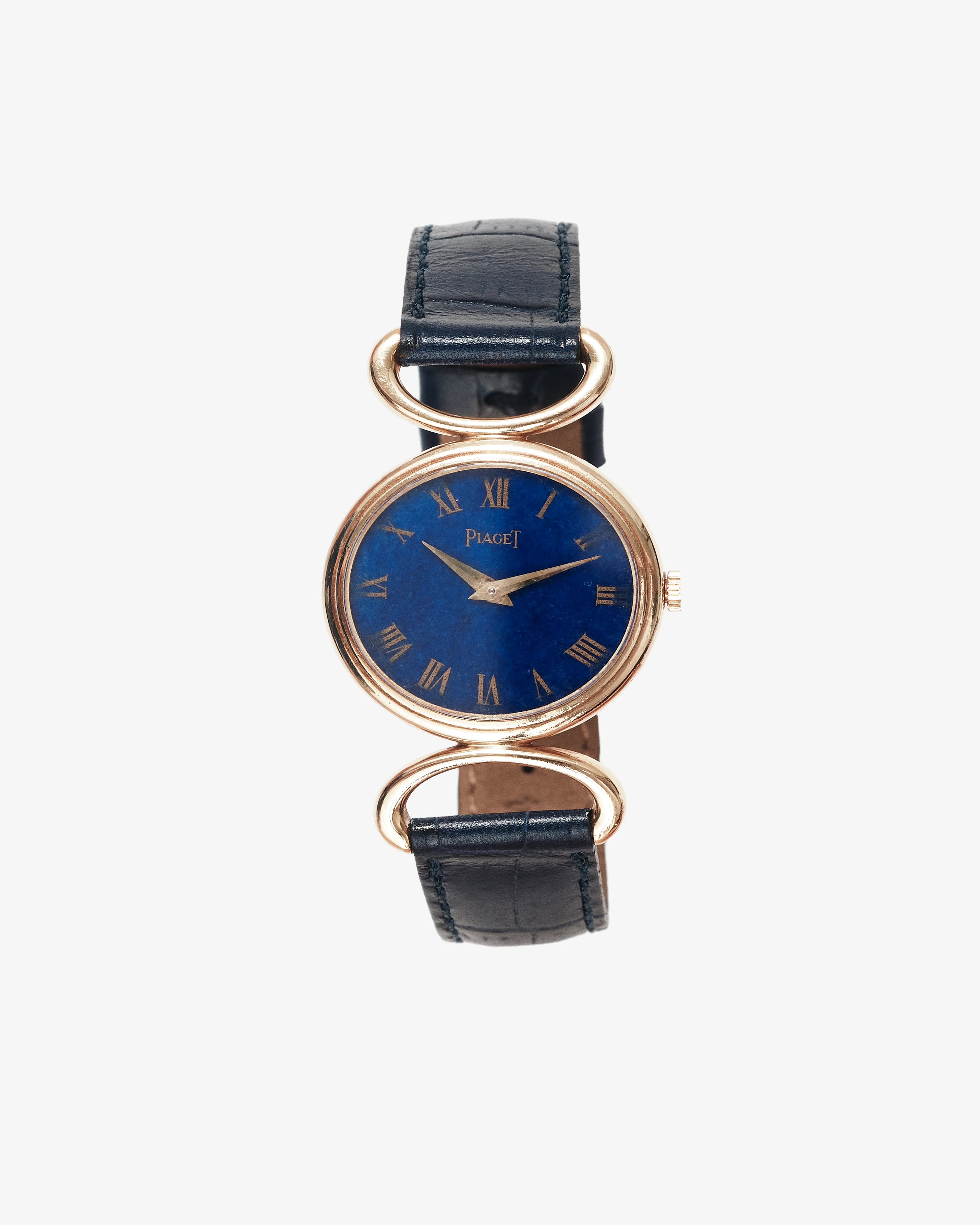 Classic 55 - Piaget Vintage 18k Lapis Dial 9802 - (Yellow Gold)