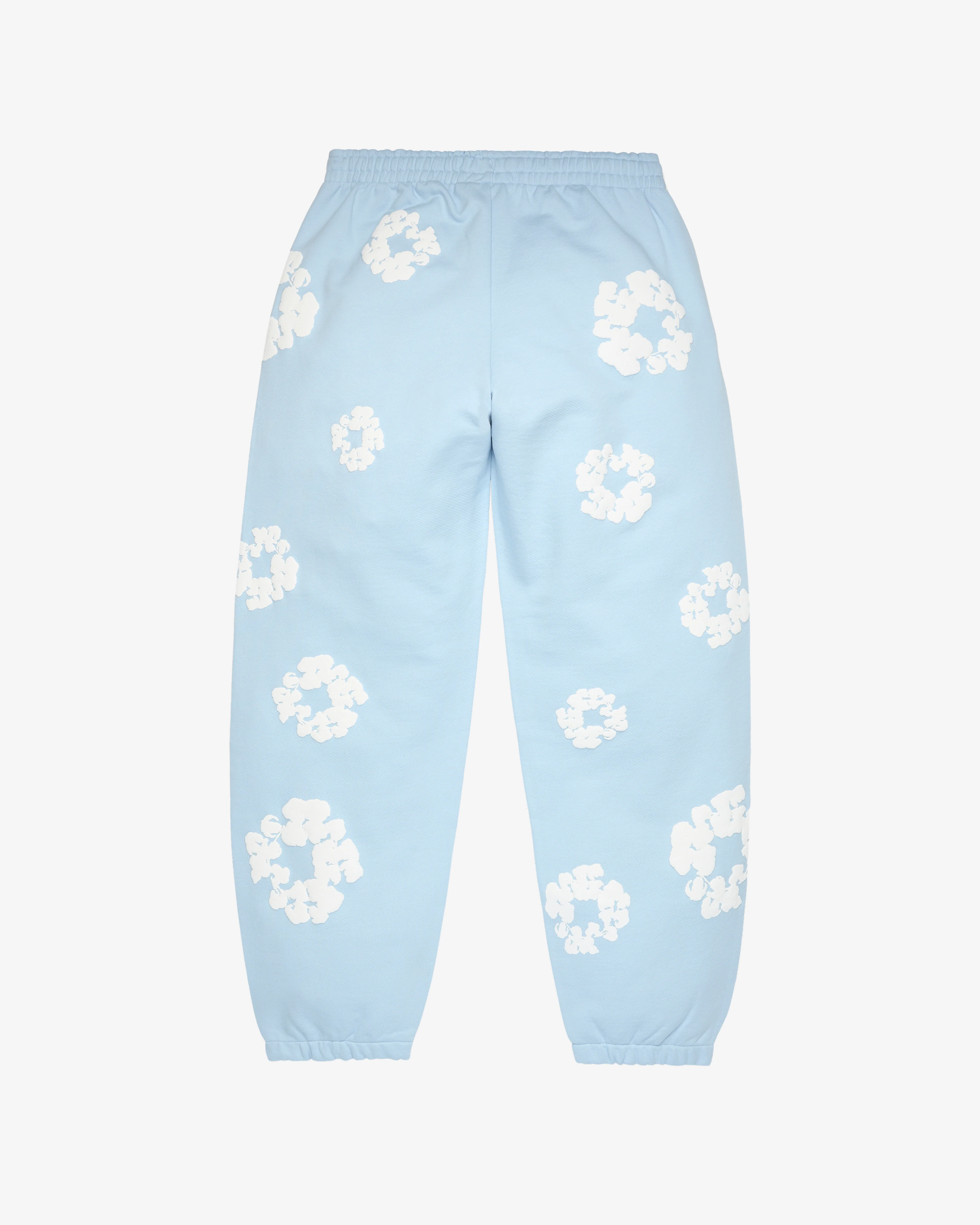 Denim Tears - Men's Powder Cotton Wreath Sweatpants - (Blue)