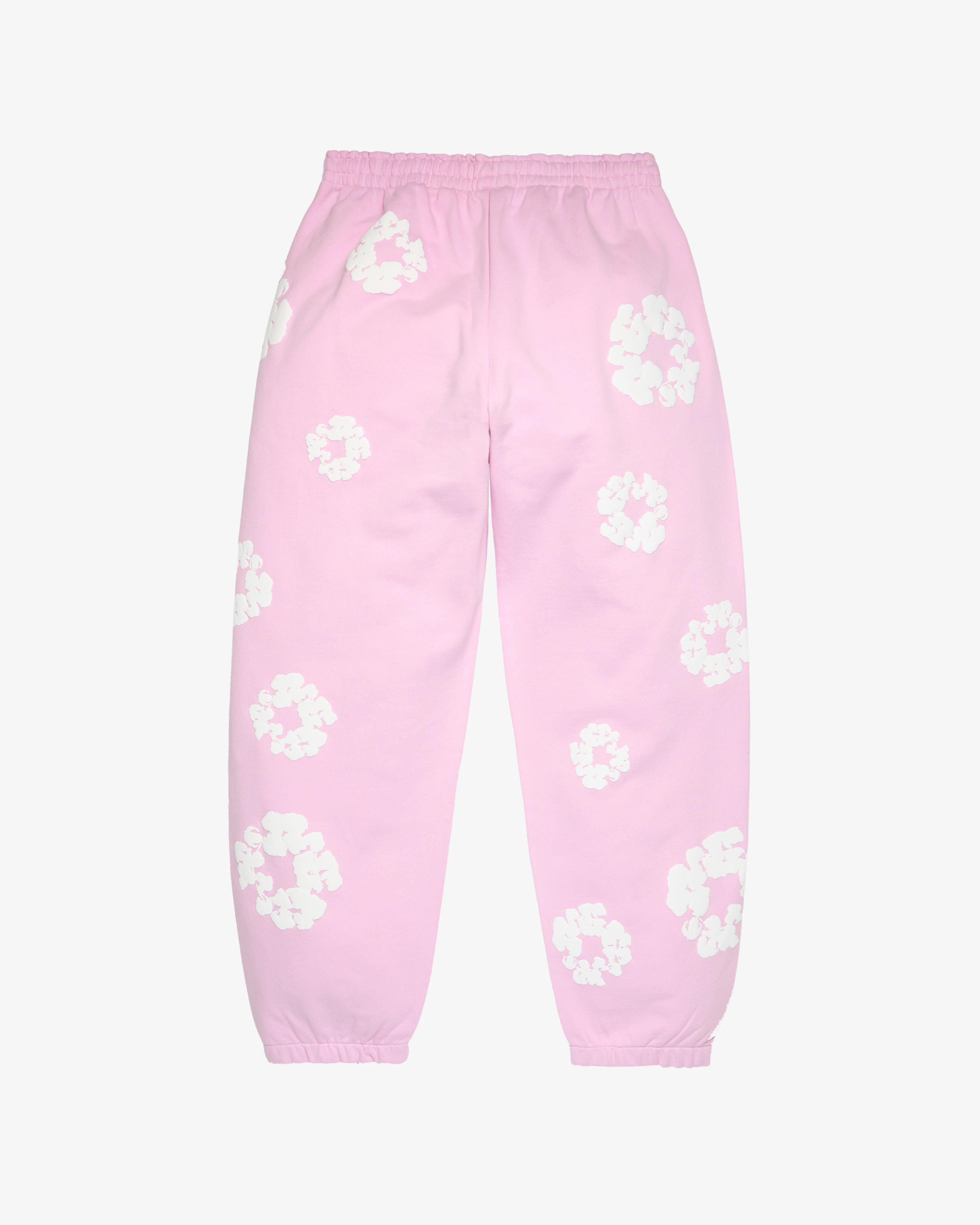 Denim Tears - Men's Powder Cotton Wreath Sweatpants - (Pink)