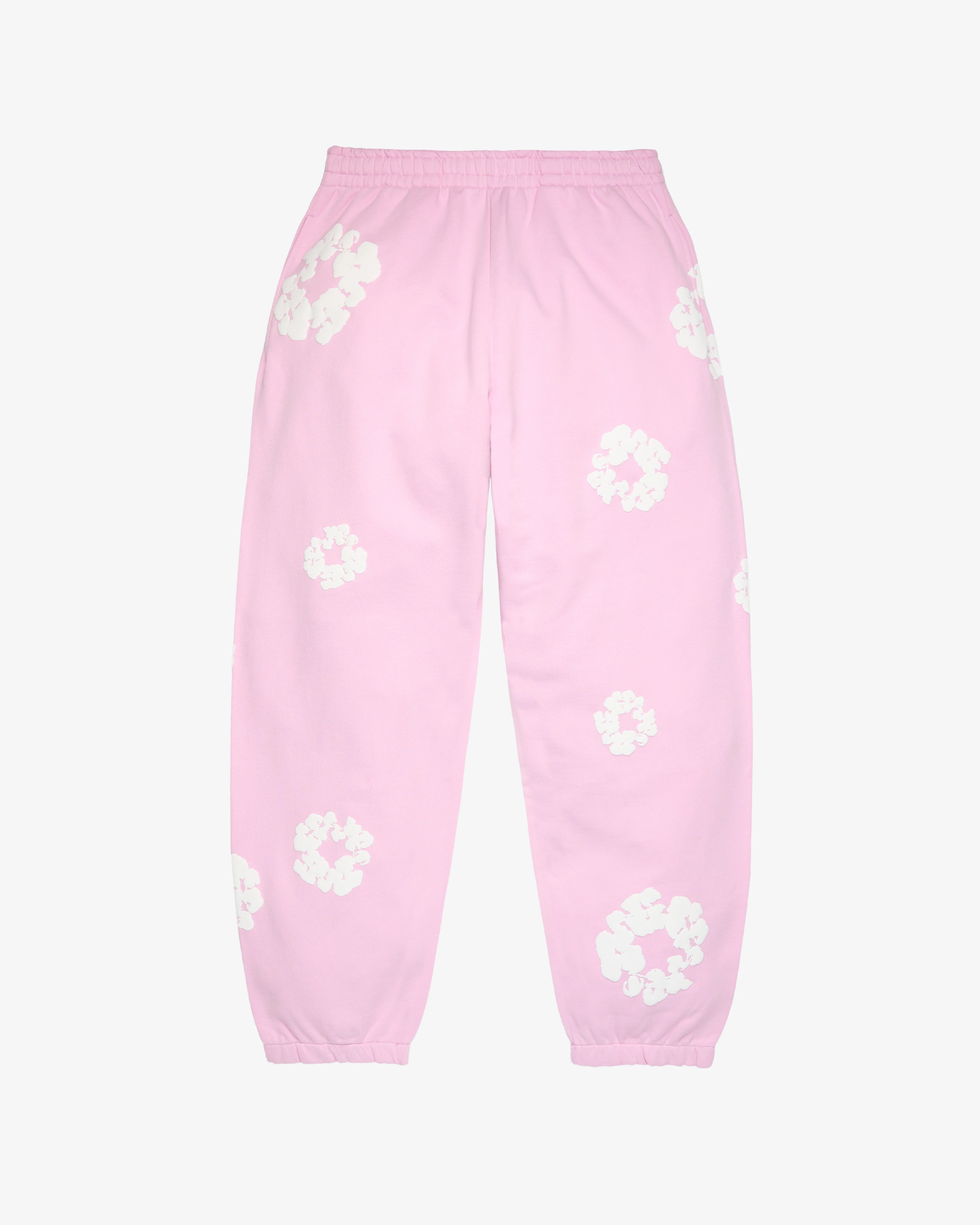 Denim Tears - Men's Powder Cotton Wreath Sweatpants - (Pink)