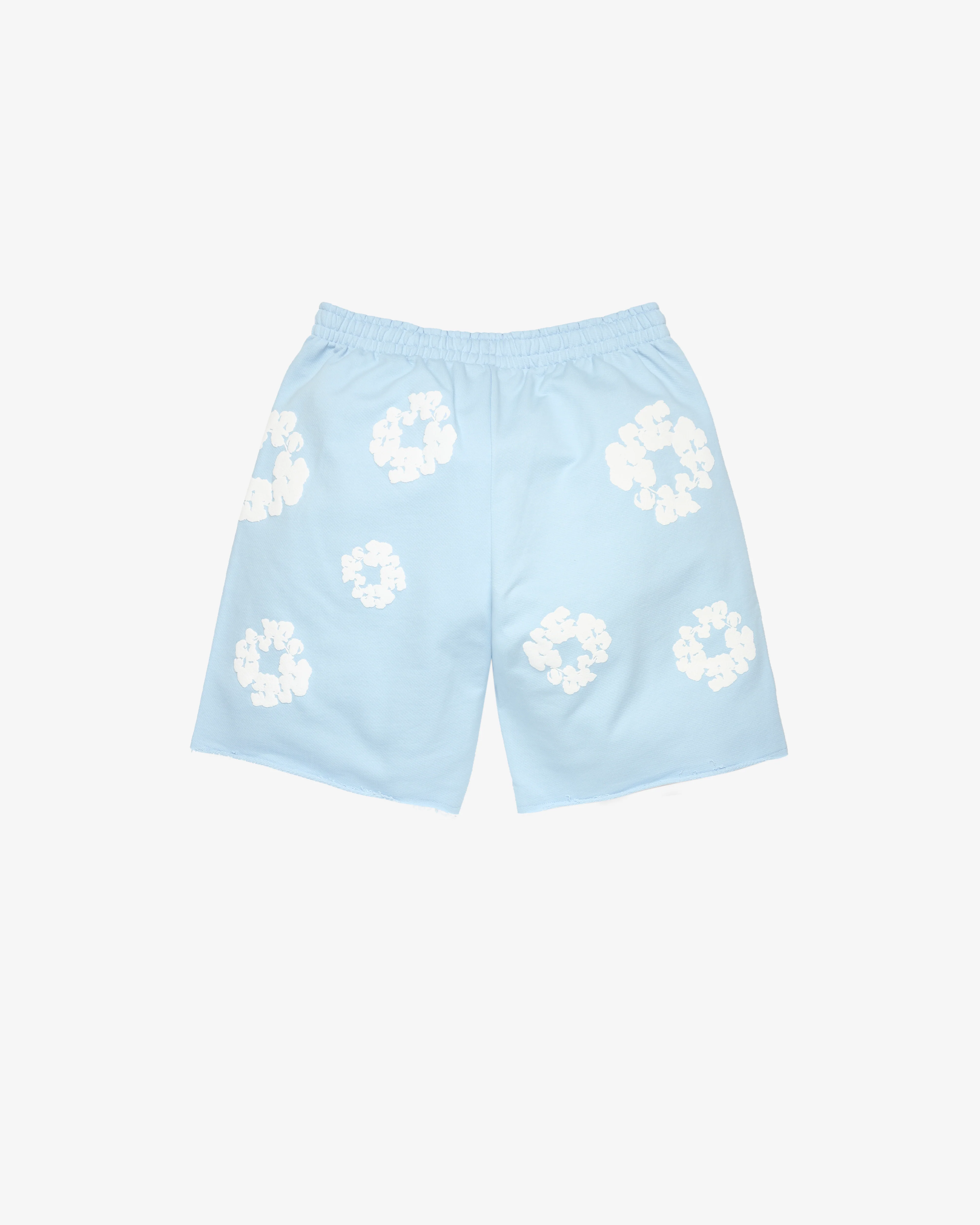 Denim Tears - Men's Powder Cotton Wreath Sweatshort - (Blue)