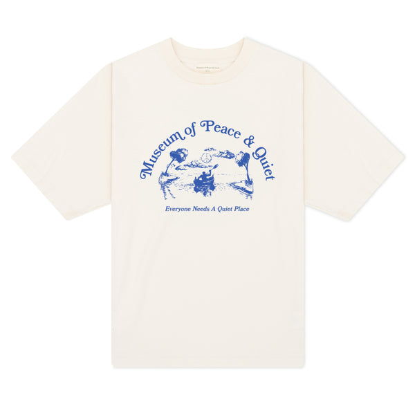 Museum of Peace 
Quiet  - Quiet Place T-Shirt - (Bone)