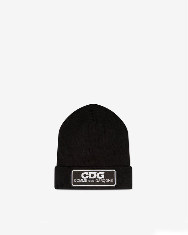 CDG - Logo Patch Beanie - (Black)