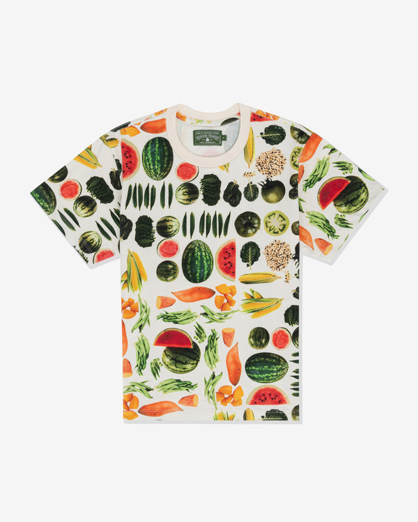 Denim Tears - Men
s Fruit Collage Tee - (Natural)