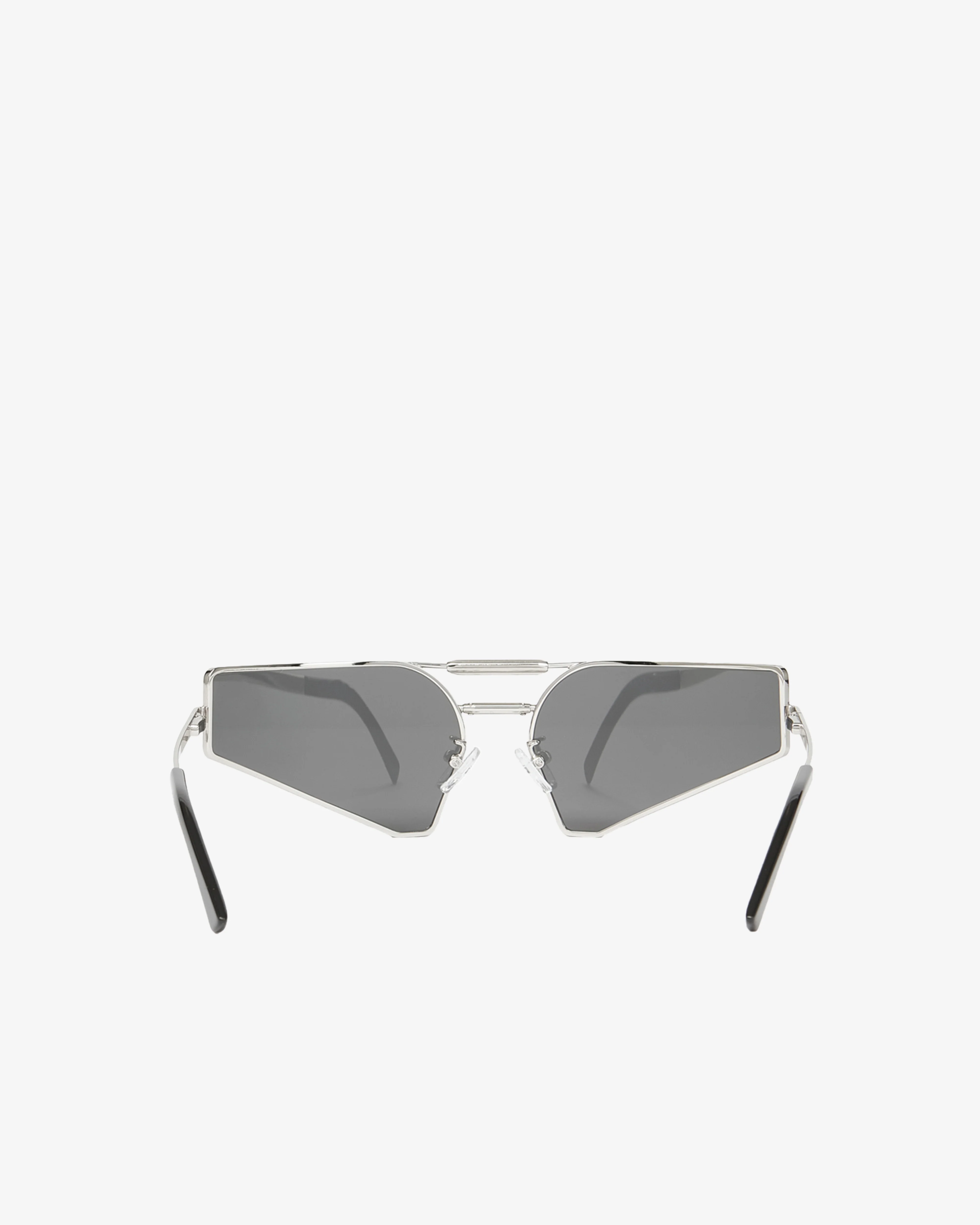 Rick Owens - Men's Prong Sunglasses - (Silver/Black)