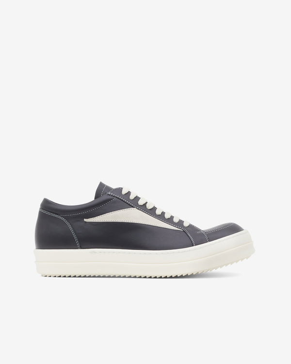 Rick Owens - Men
s Leather Shoes Vintage Sneaks - (Black)