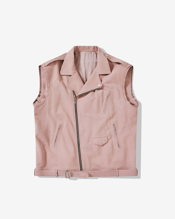 Rick Owens - Women
s Suede Vest - (Dusty Pink)