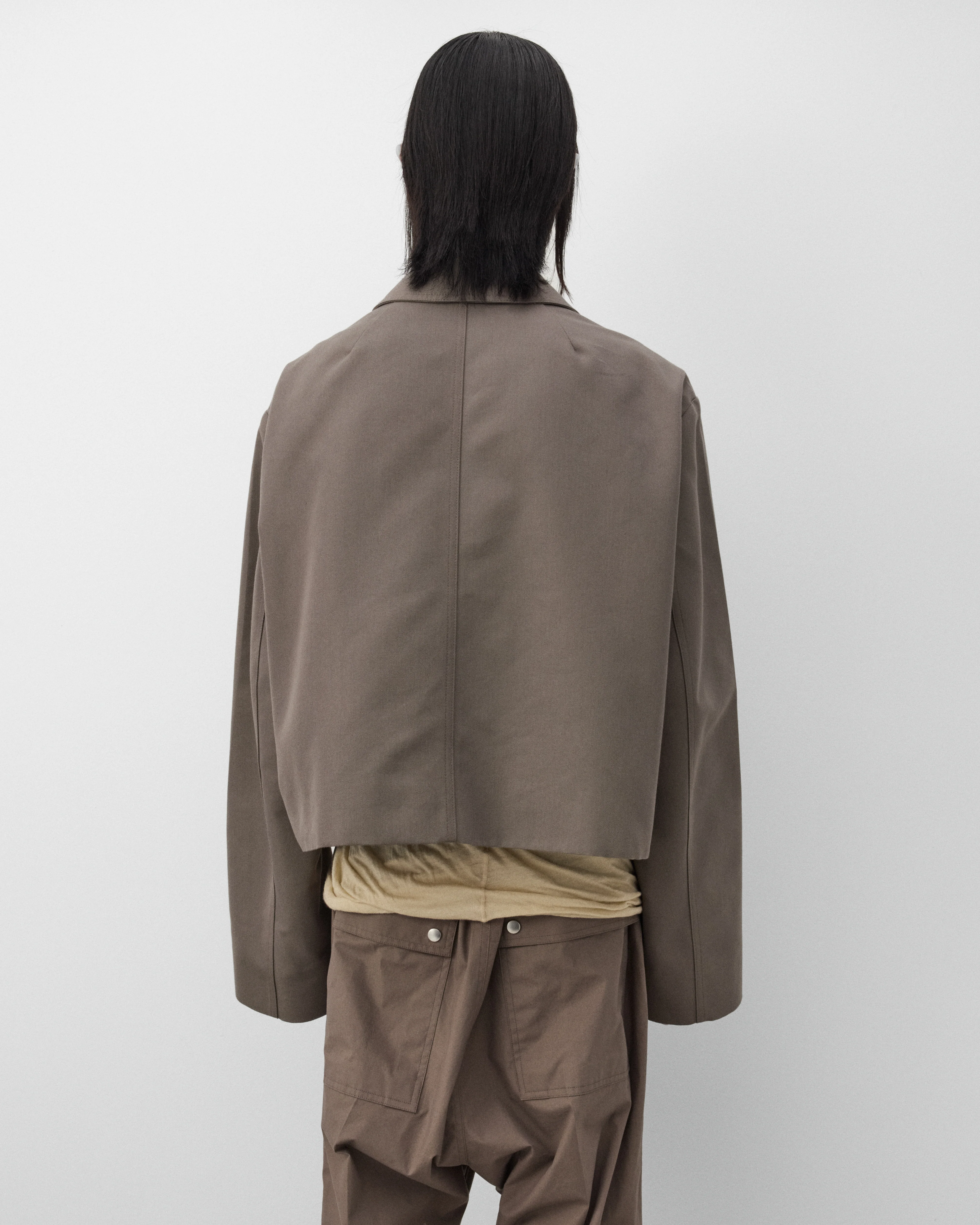 Rick Owens - Men's Heizer Mac Jacket - (Grey)