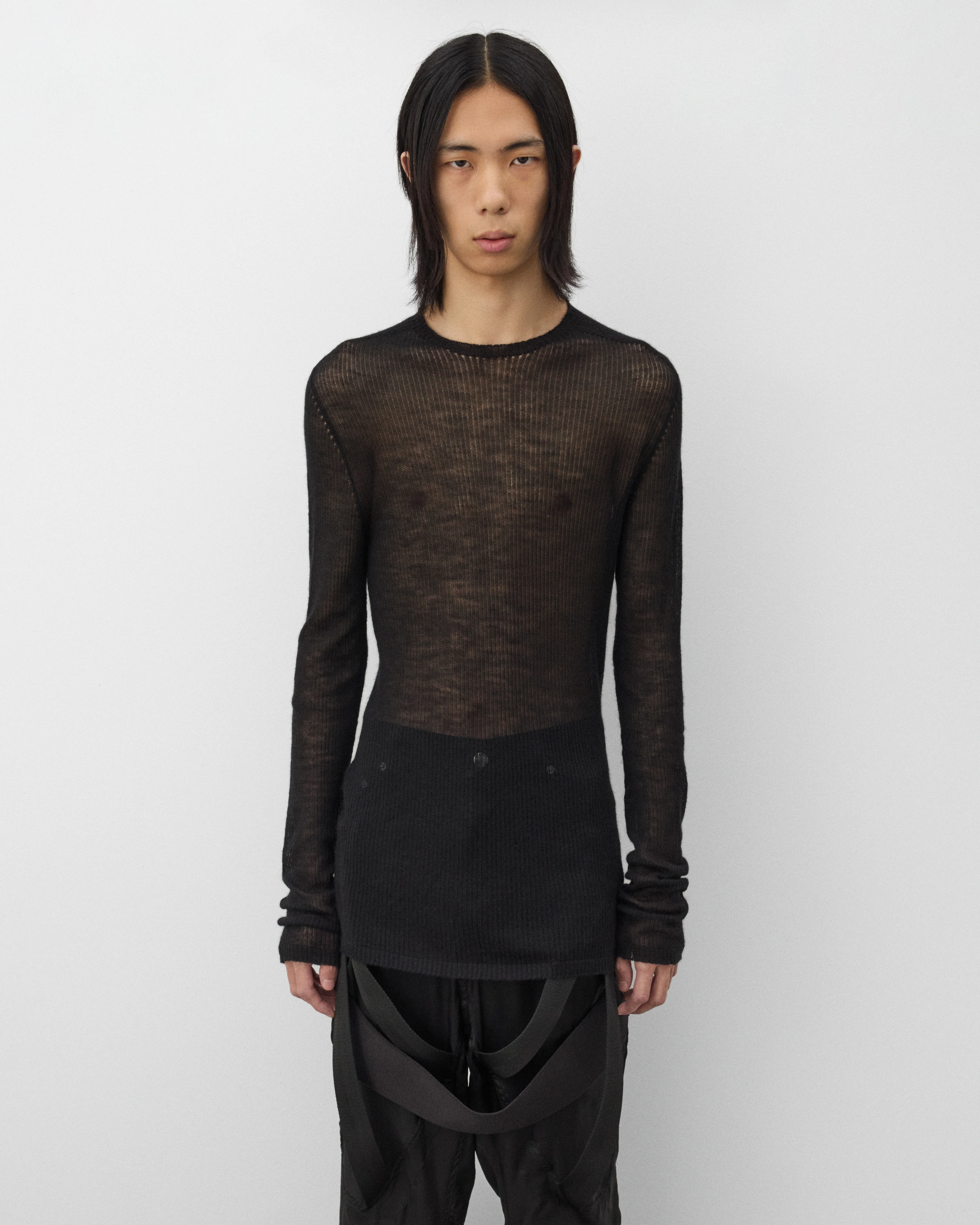 Rick Owens - Men's Knit Dennis Top - (Black)