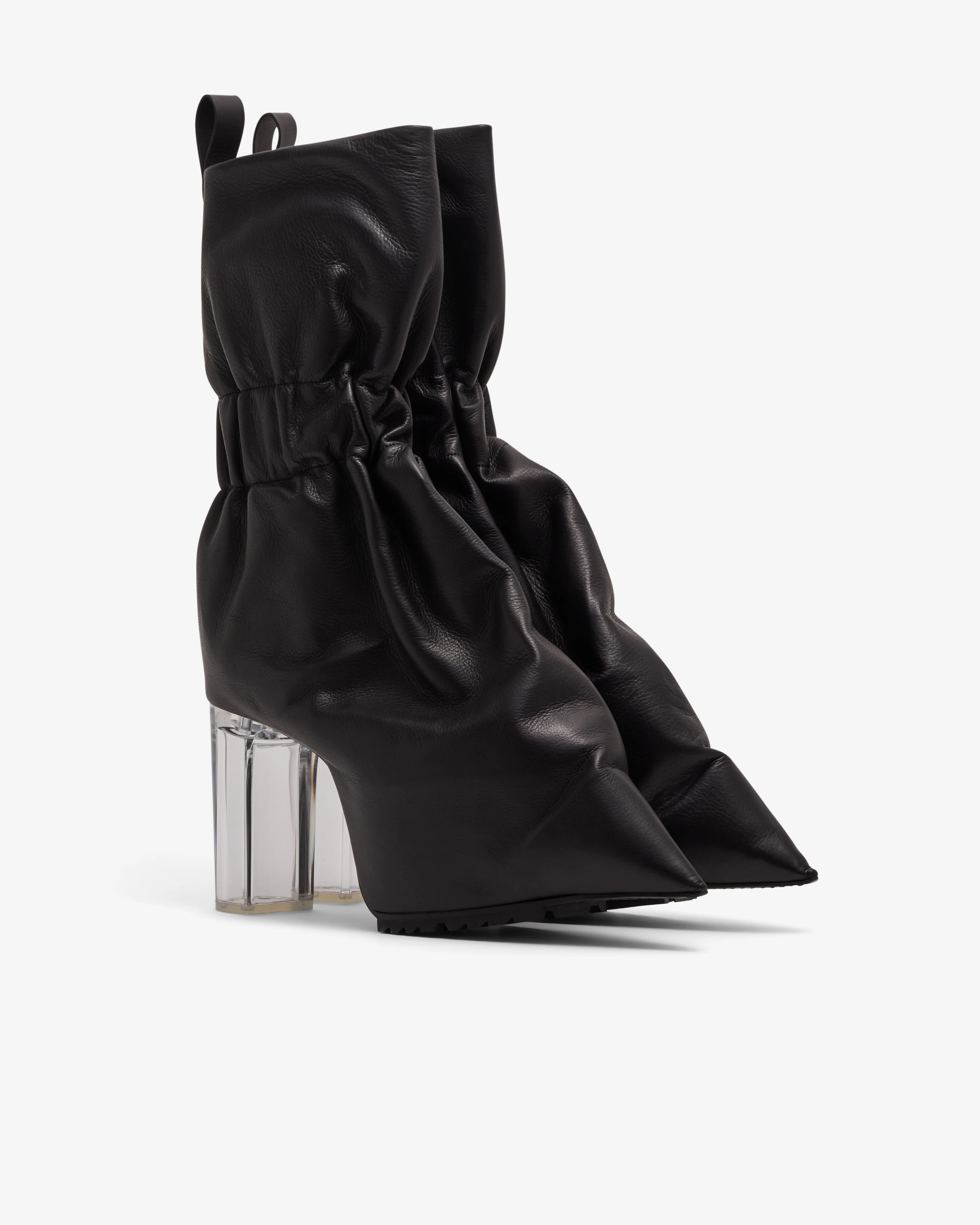 Rick Owens - Women's Cuffed Taquito Pull On - (Black/Clear)