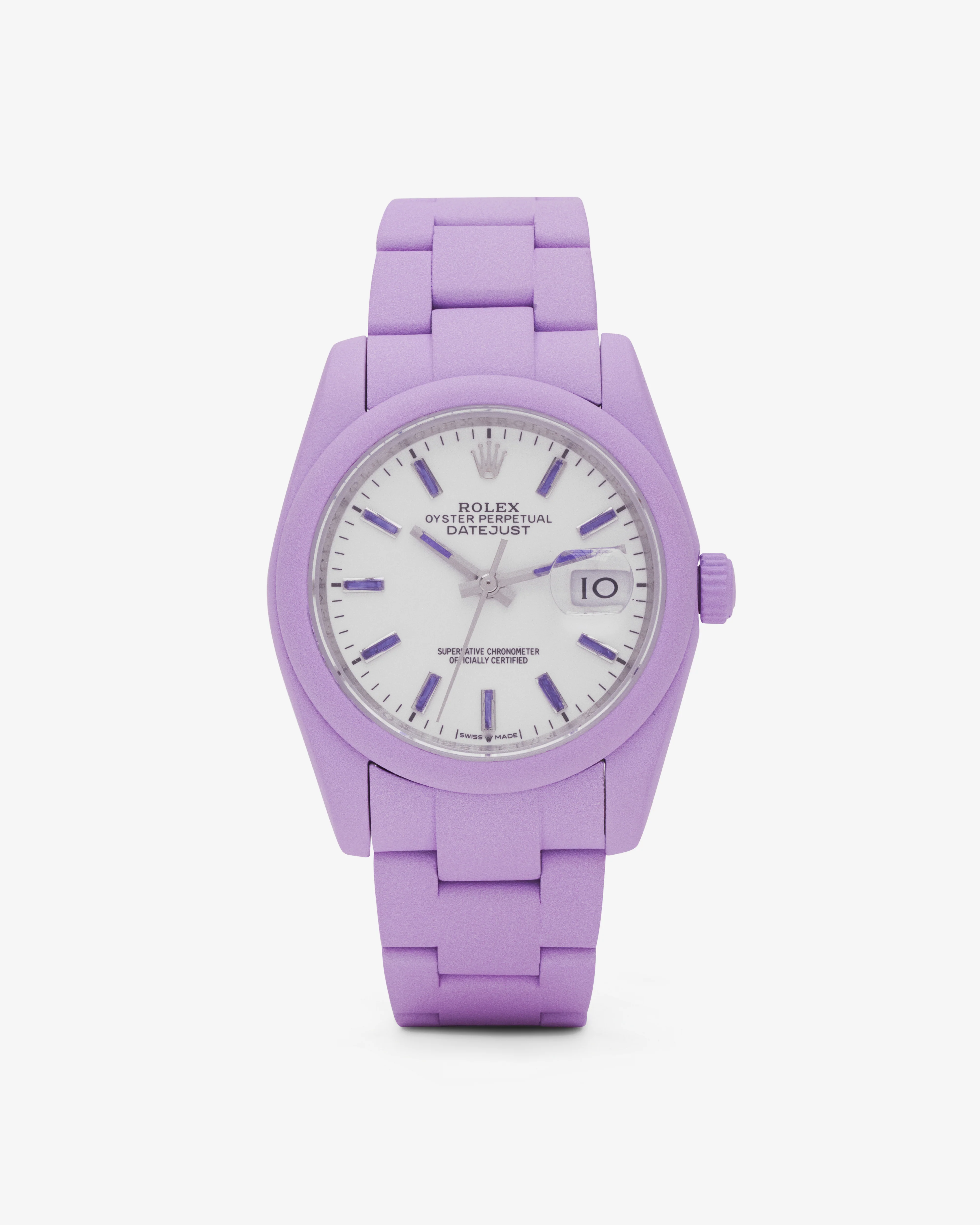 Private Label Dubai Ltd - Customized Rolex Datejust - (Grape Purple)