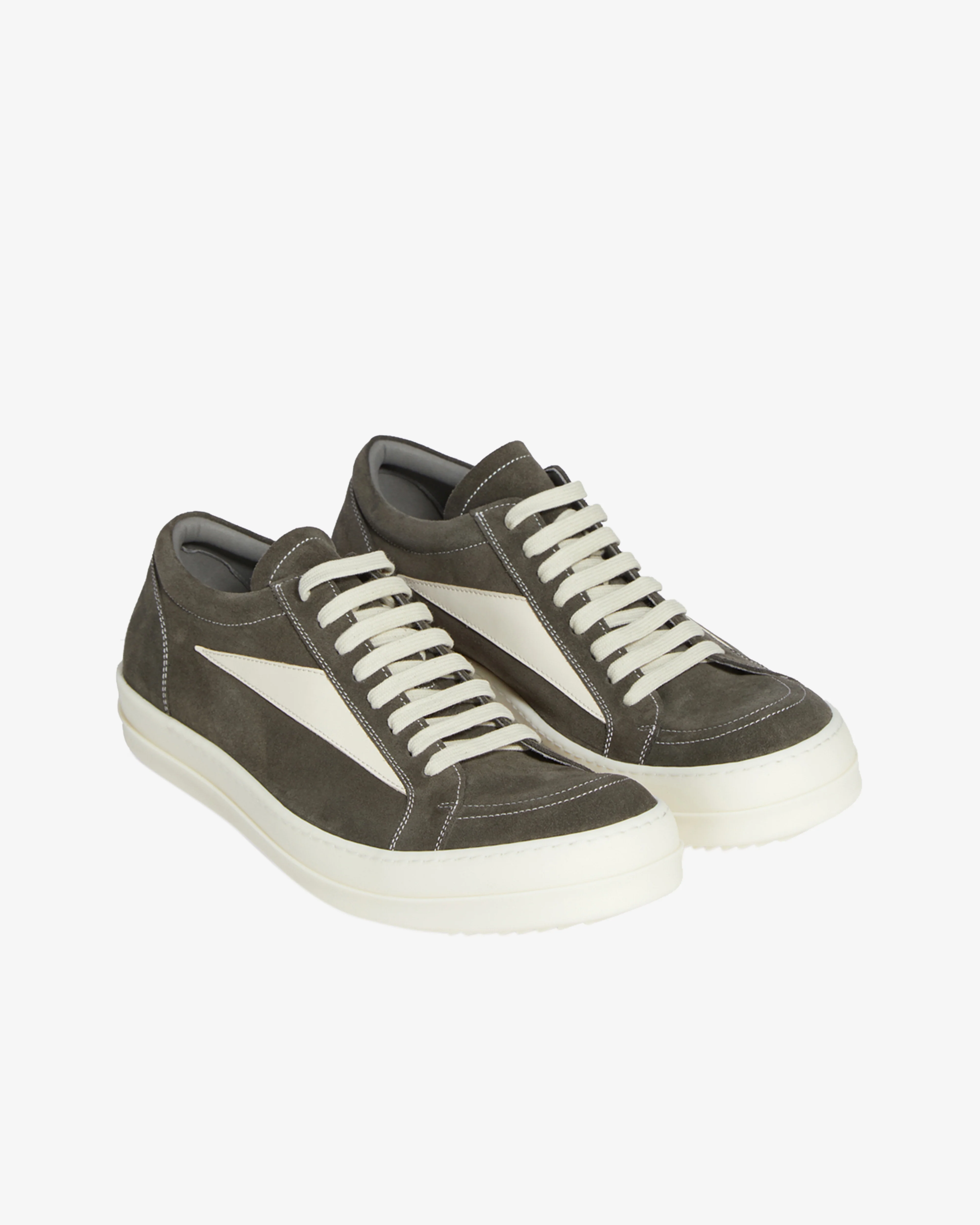 Rick Owens - Men's Vintage Sneaks - (Euca/Milk)