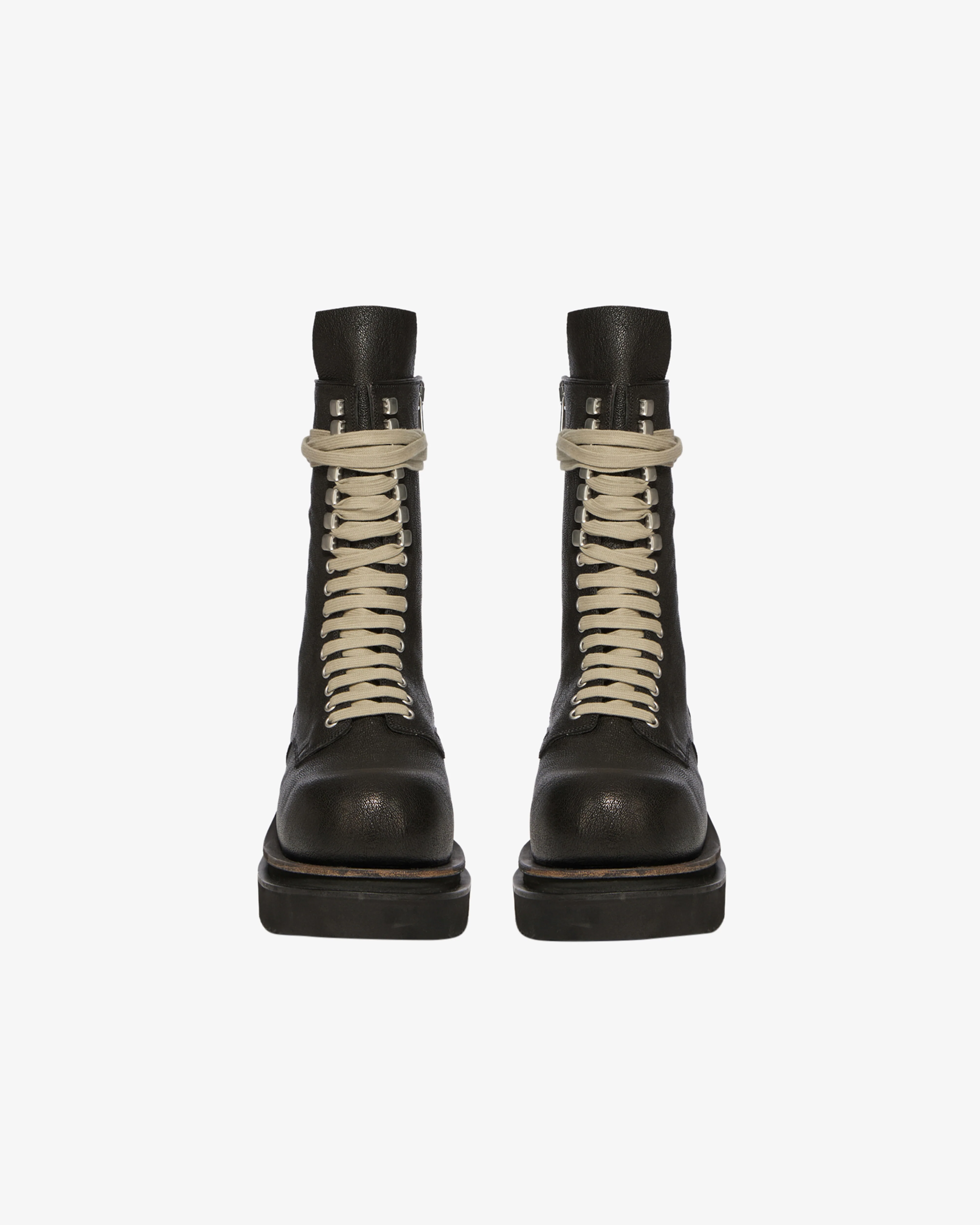 Rick Owens - Men's Laceup Bogun Boots - (Black)