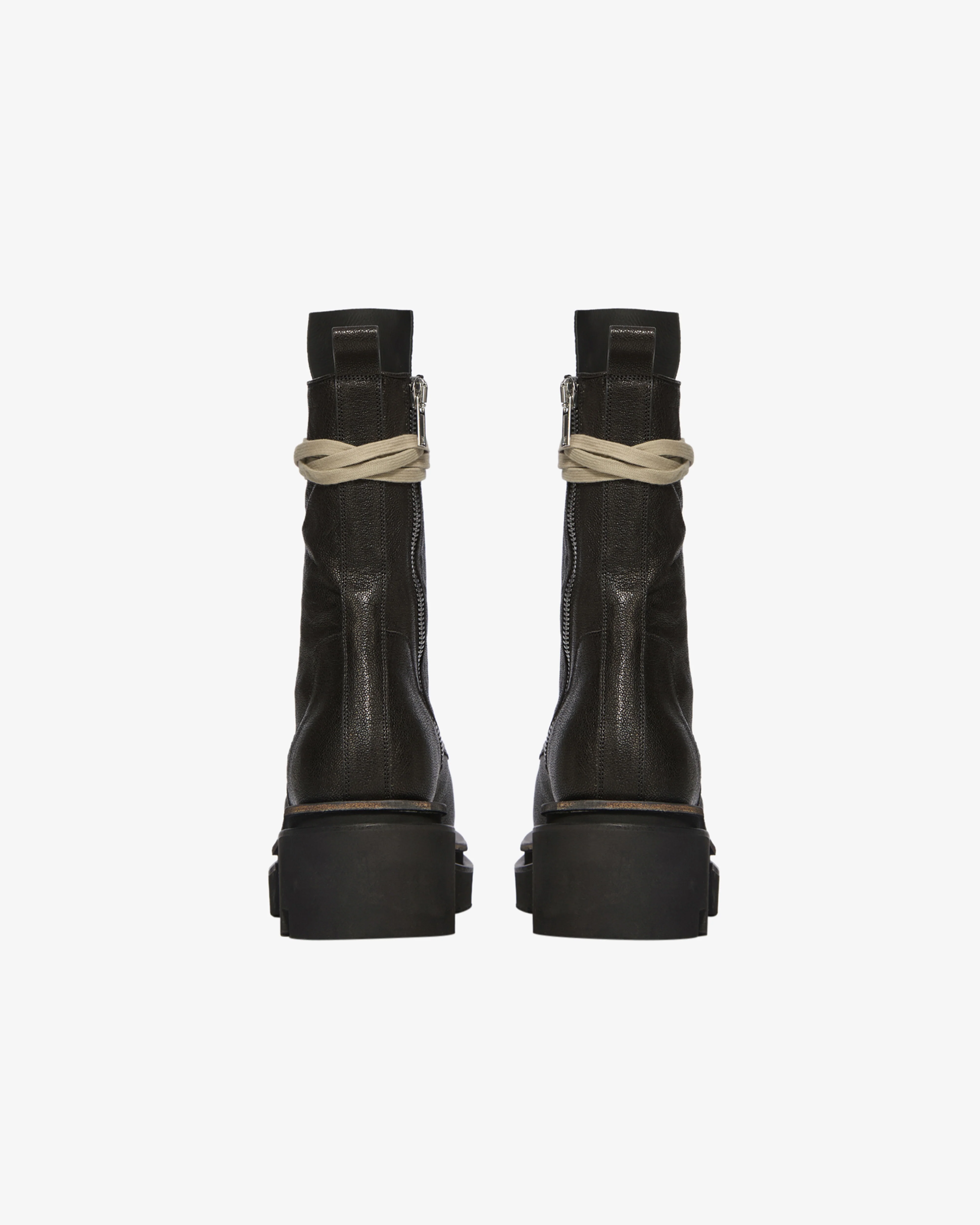 Rick Owens - Men's Laceup Bogun Boots - (Black)