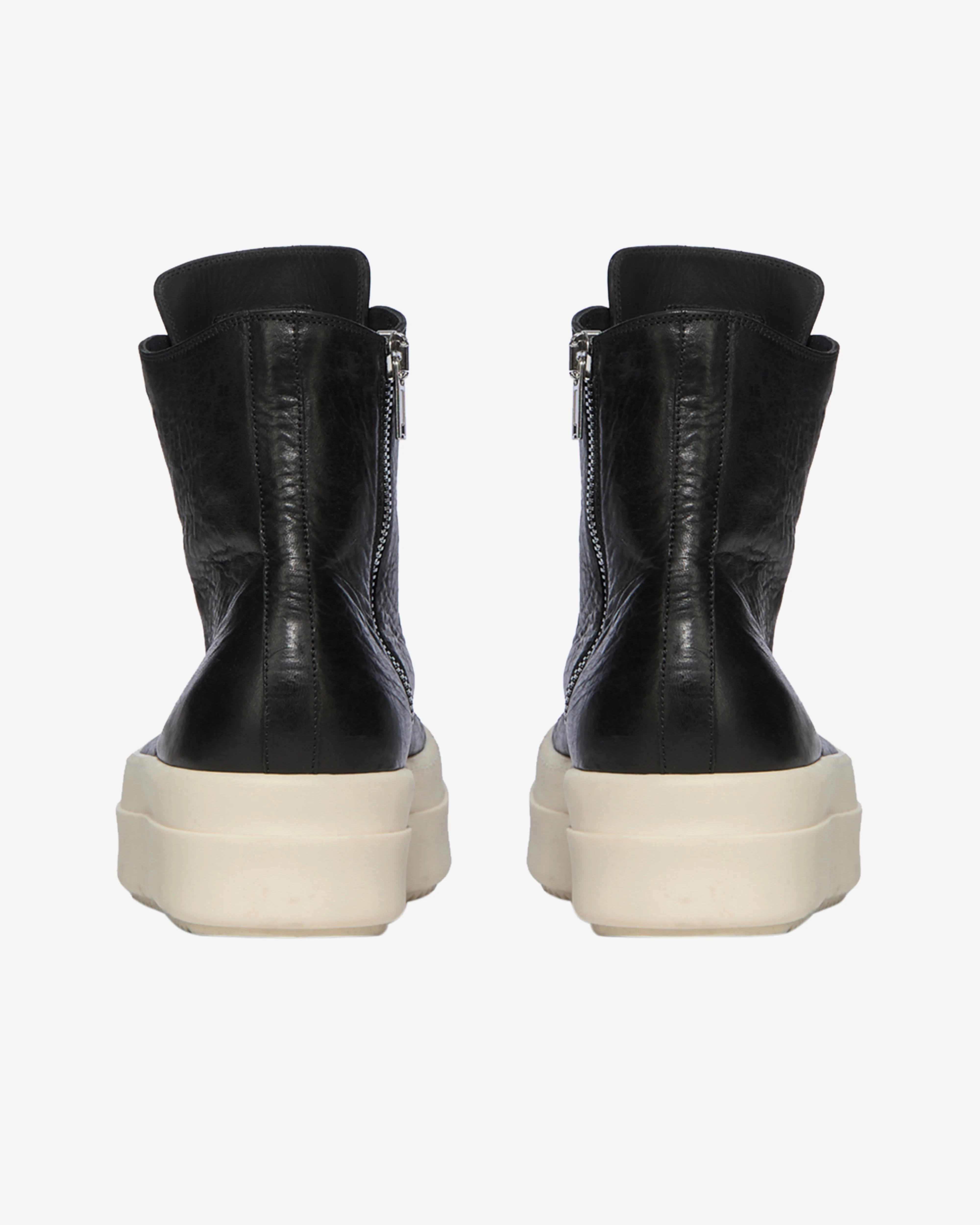 Rick Owens - Men's Mega Bumper Sneakers - (Black/Milk)