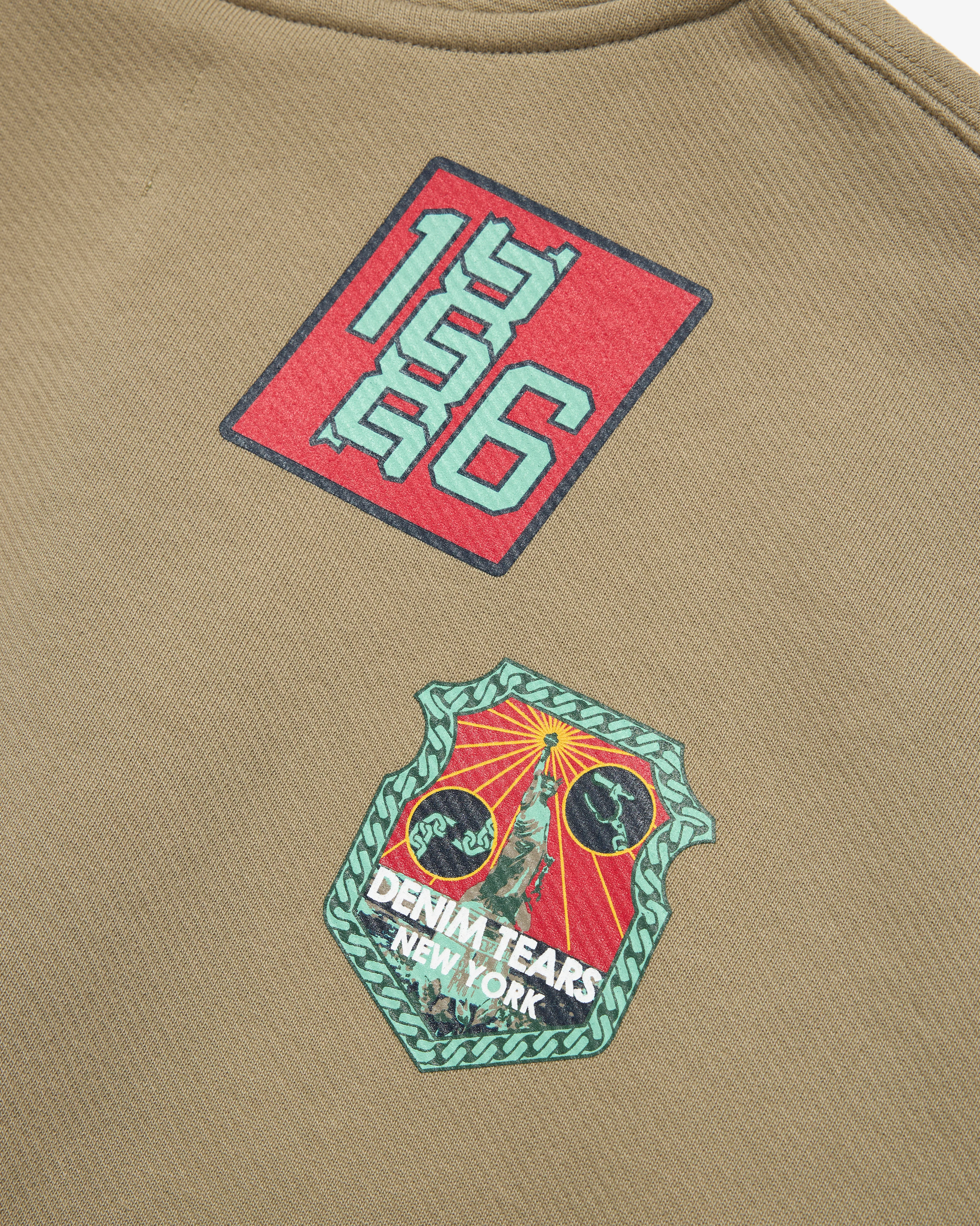 Denim Tears - Men's Ranger Patches Hoodie - (Military Green)