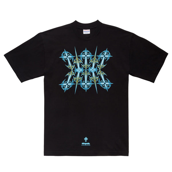 Stray Rats - Star Cross Tee - (Black)