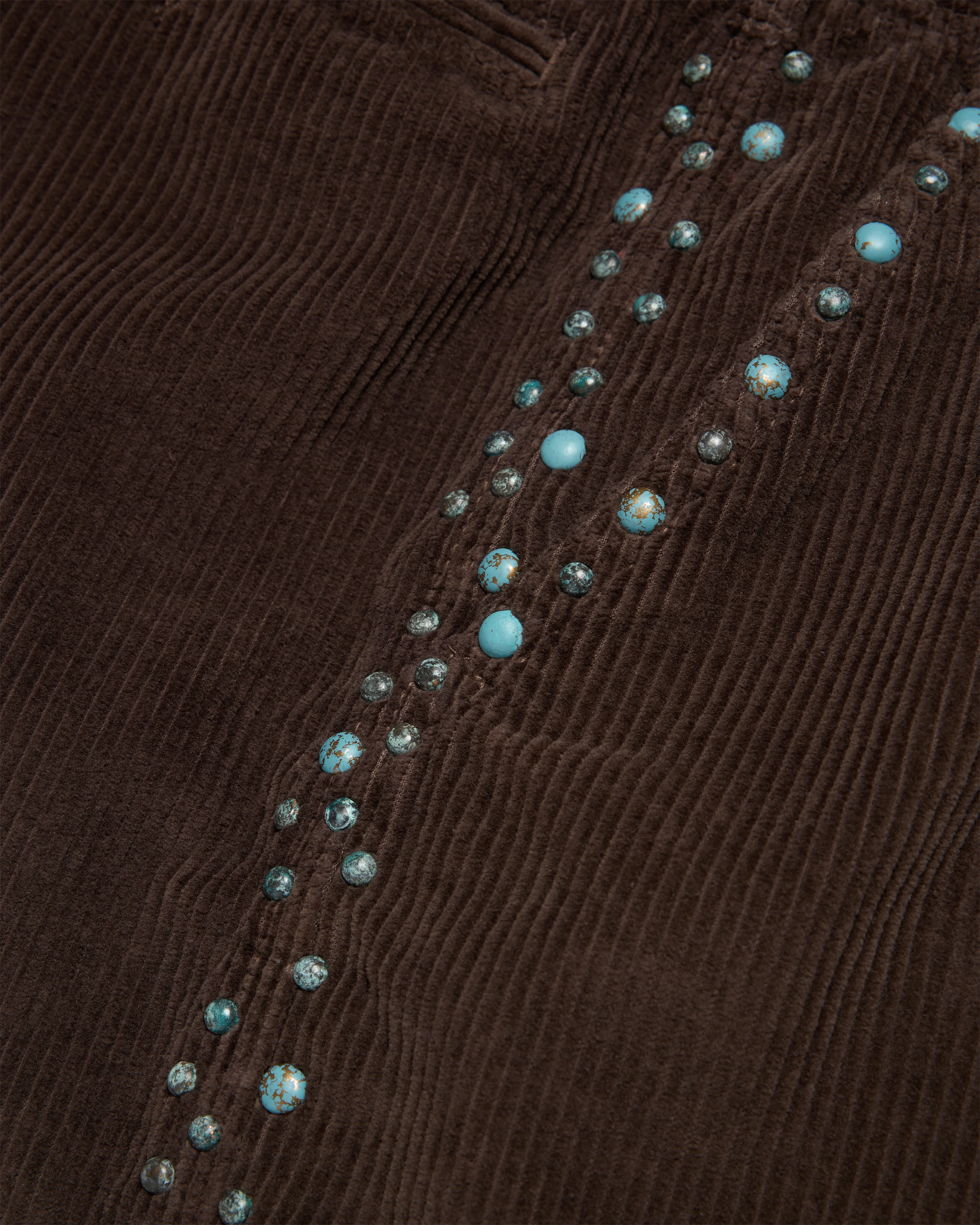 Denim Tears - Men's Peace Corduroy Shorts - (Brown)