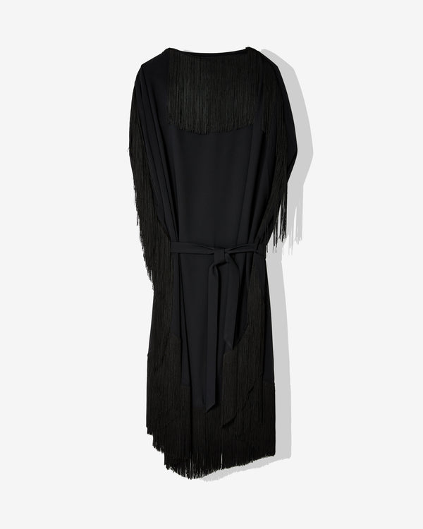 MM6 Maison Margiela - Women
s Fringe Midi Dress - (Black)