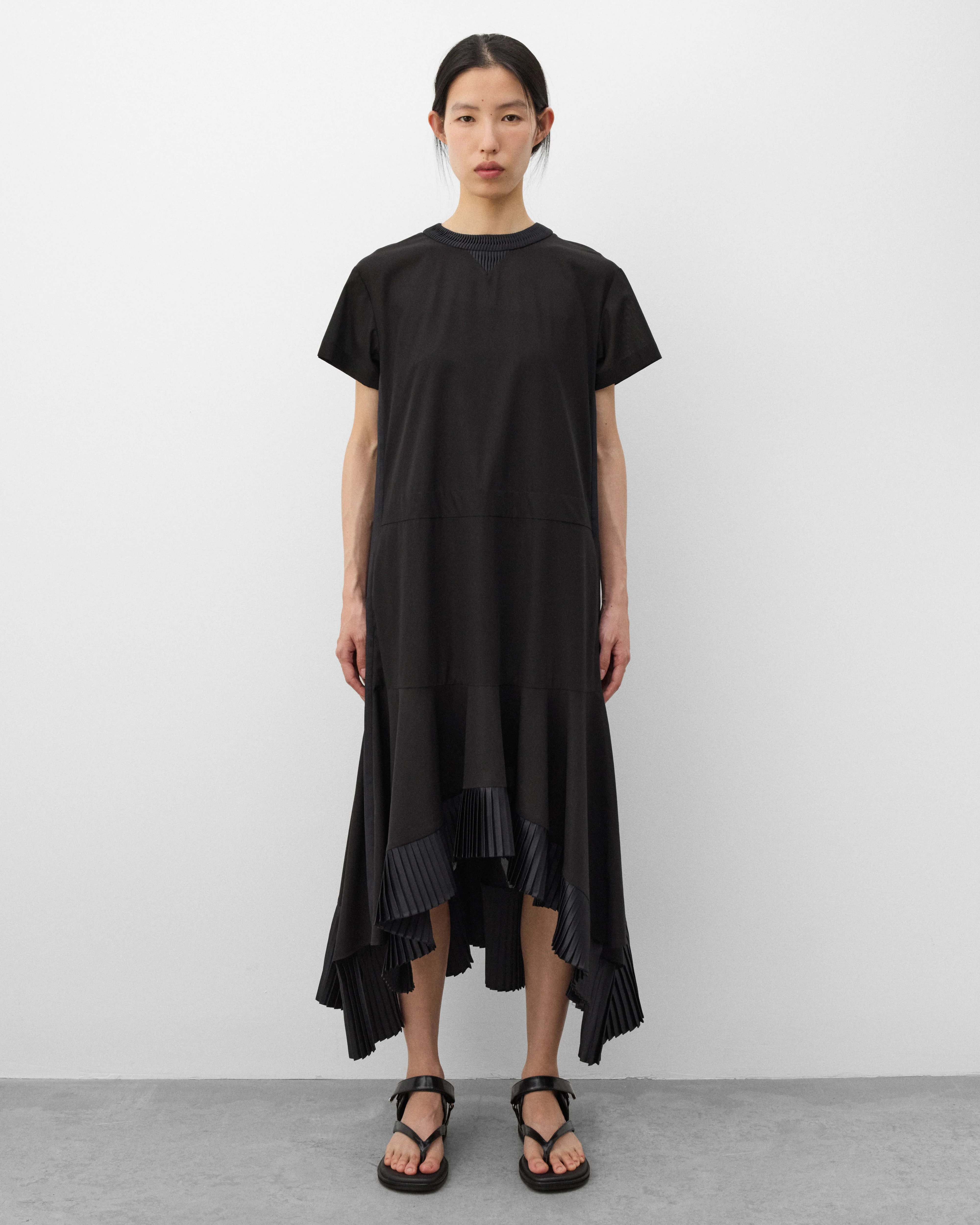Sacai - Women's Cotton Broadcloth Dress - (Black)