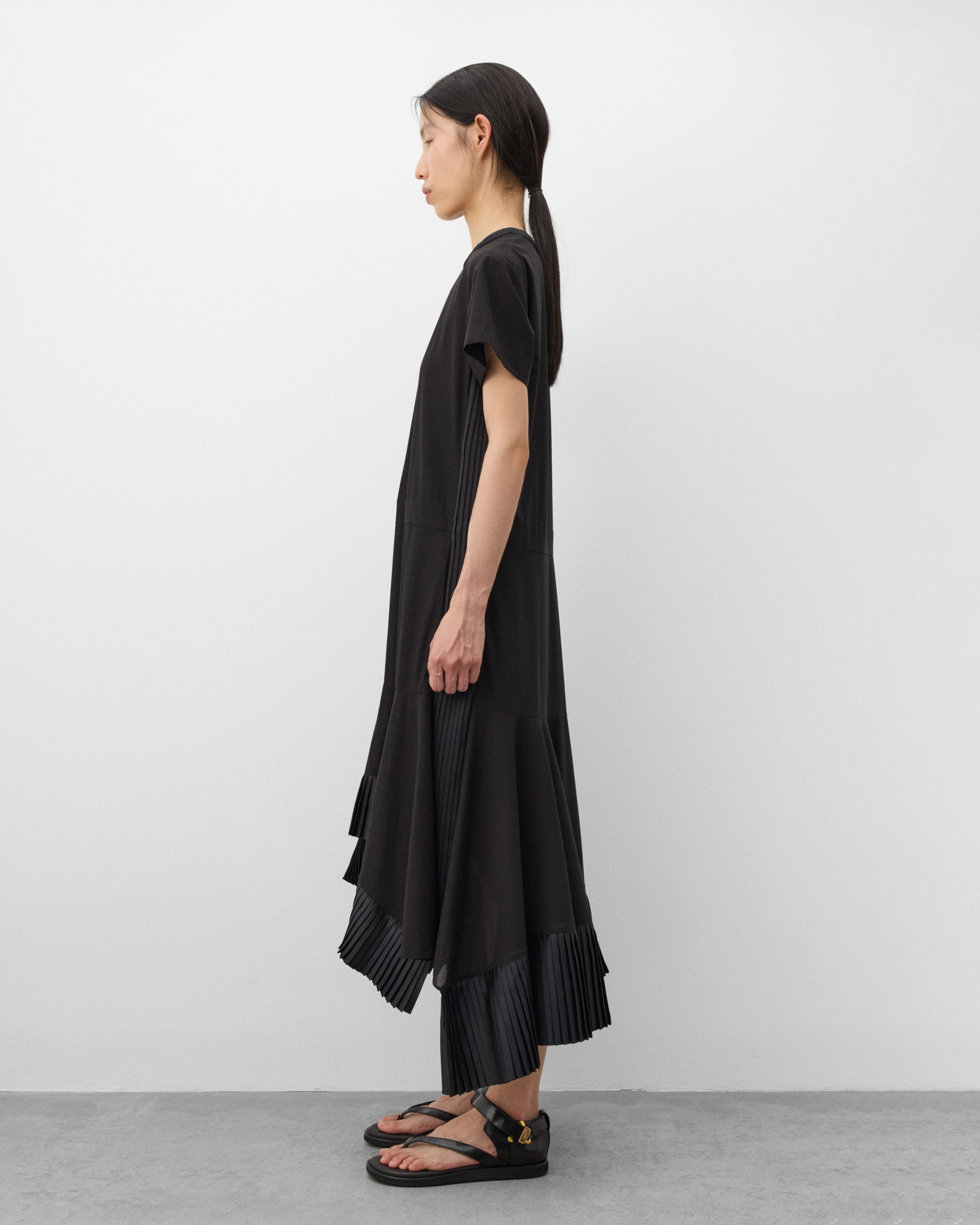 Sacai - Women's Cotton Broadcloth Dress - (Black)