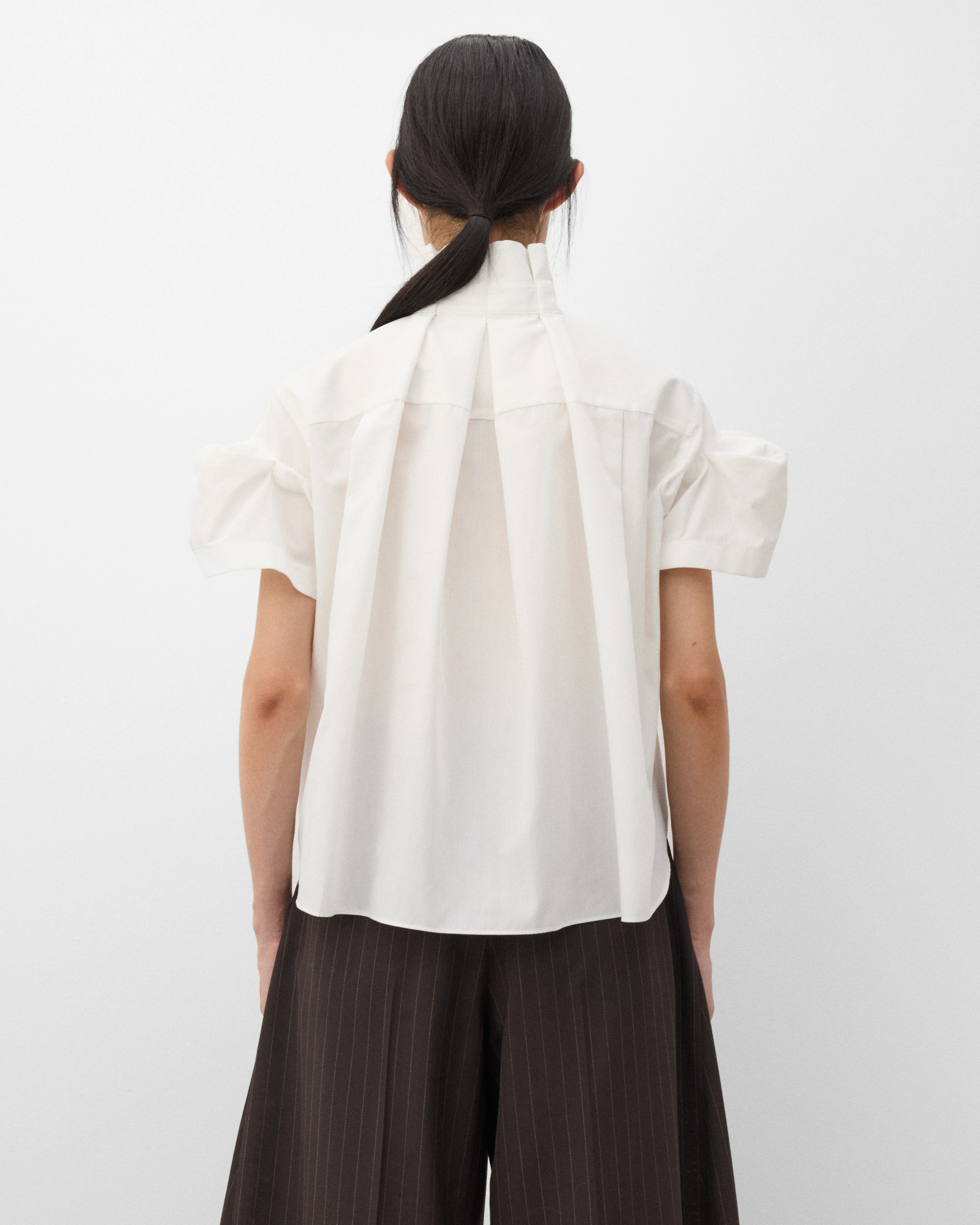 Sacai - Women's Poplin Shirt - (Off White)