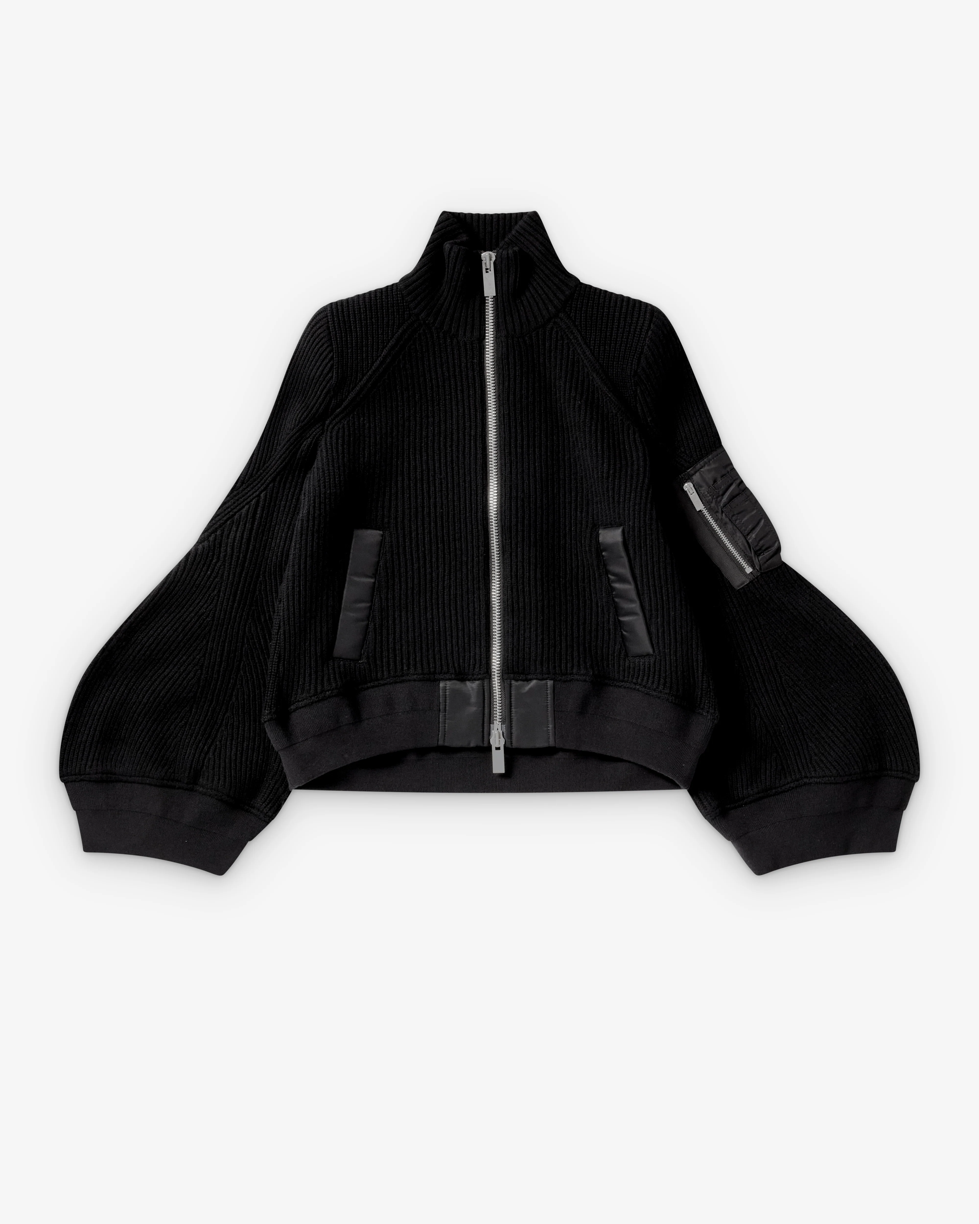 Sacai - Women's Knit Blouson - (Black)