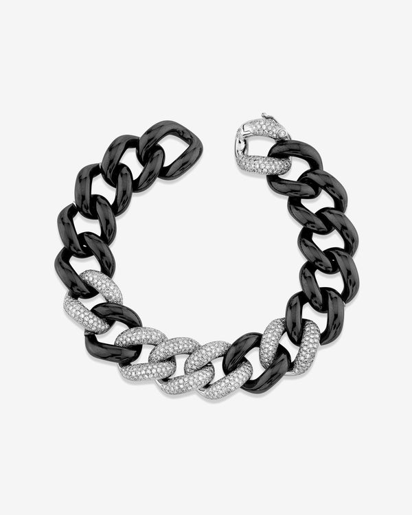 Shay - Women
s Jumbo Link Bracelet - (White Gold)