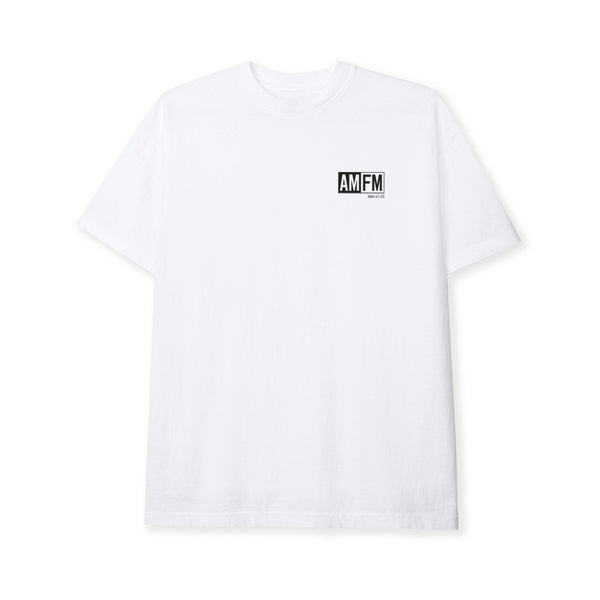 AM-FM Equipment - Men
s Seeing Sounds V1 T-Shirt - (White)