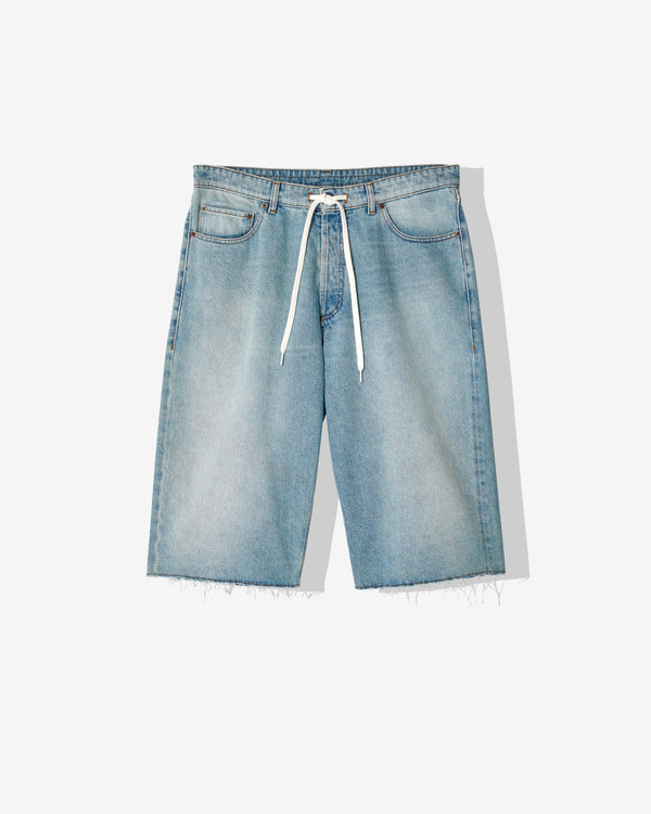 MM6 Maison Margiela - Men
s Cotton Shorts - (Light Blue)