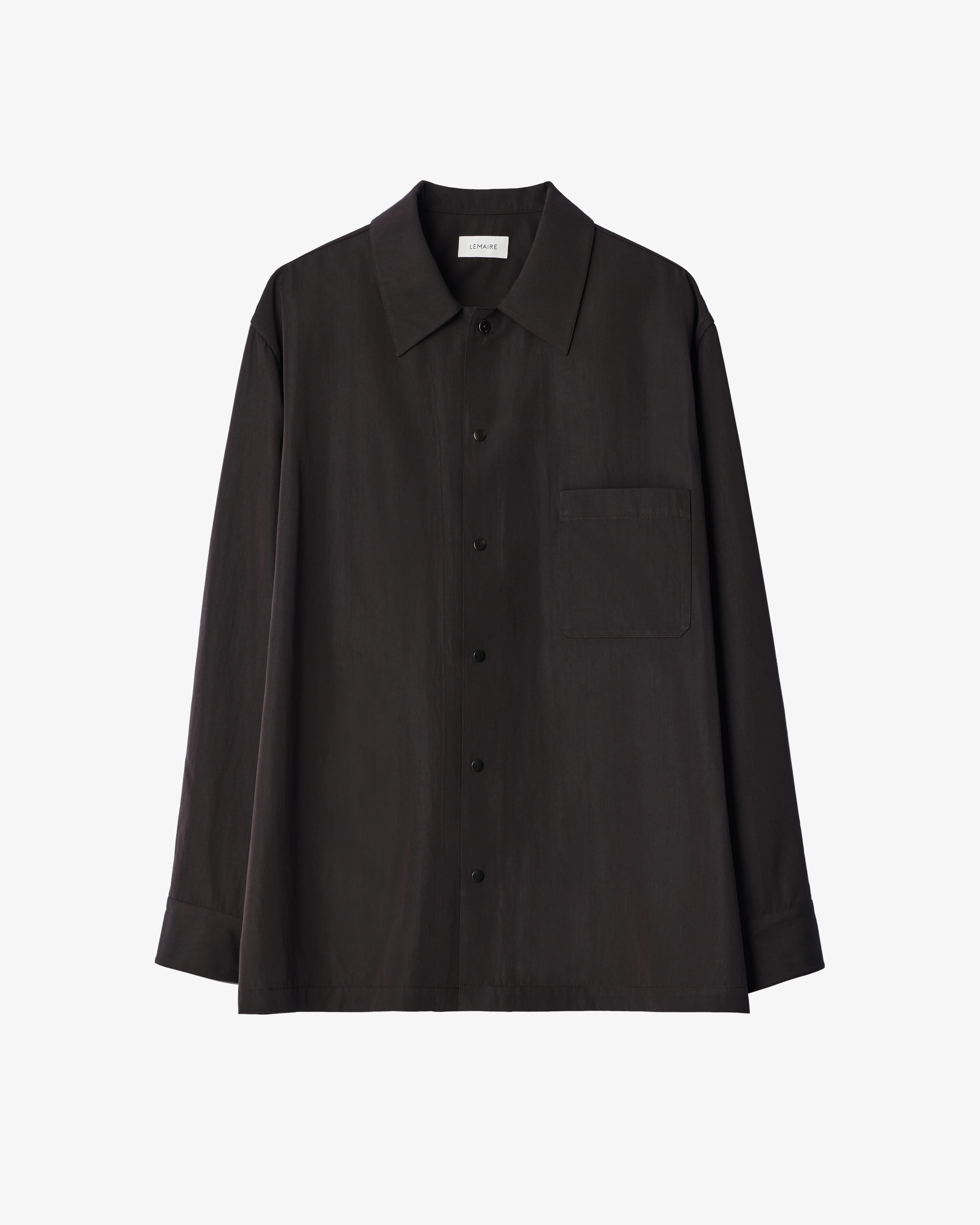 Lemaire - Men's Light Overshirt - (Moka)