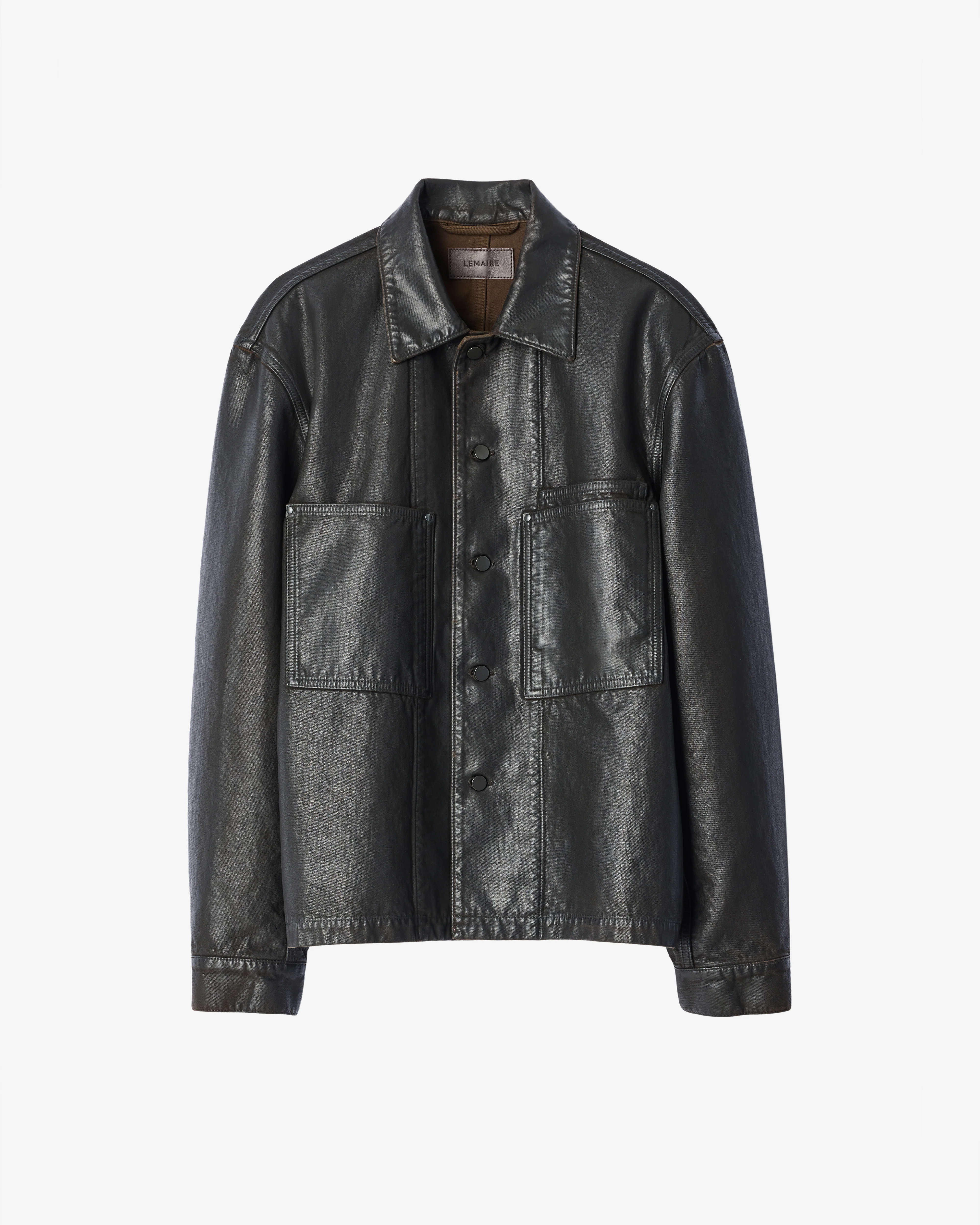 Lemaire - Men's Workwear Overshirt - (Licorice)
