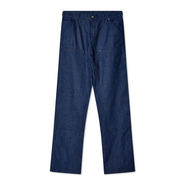 Sky High Farm Workwear - Men
s Unisex Denim Double Knee Work Pant - (Blue)